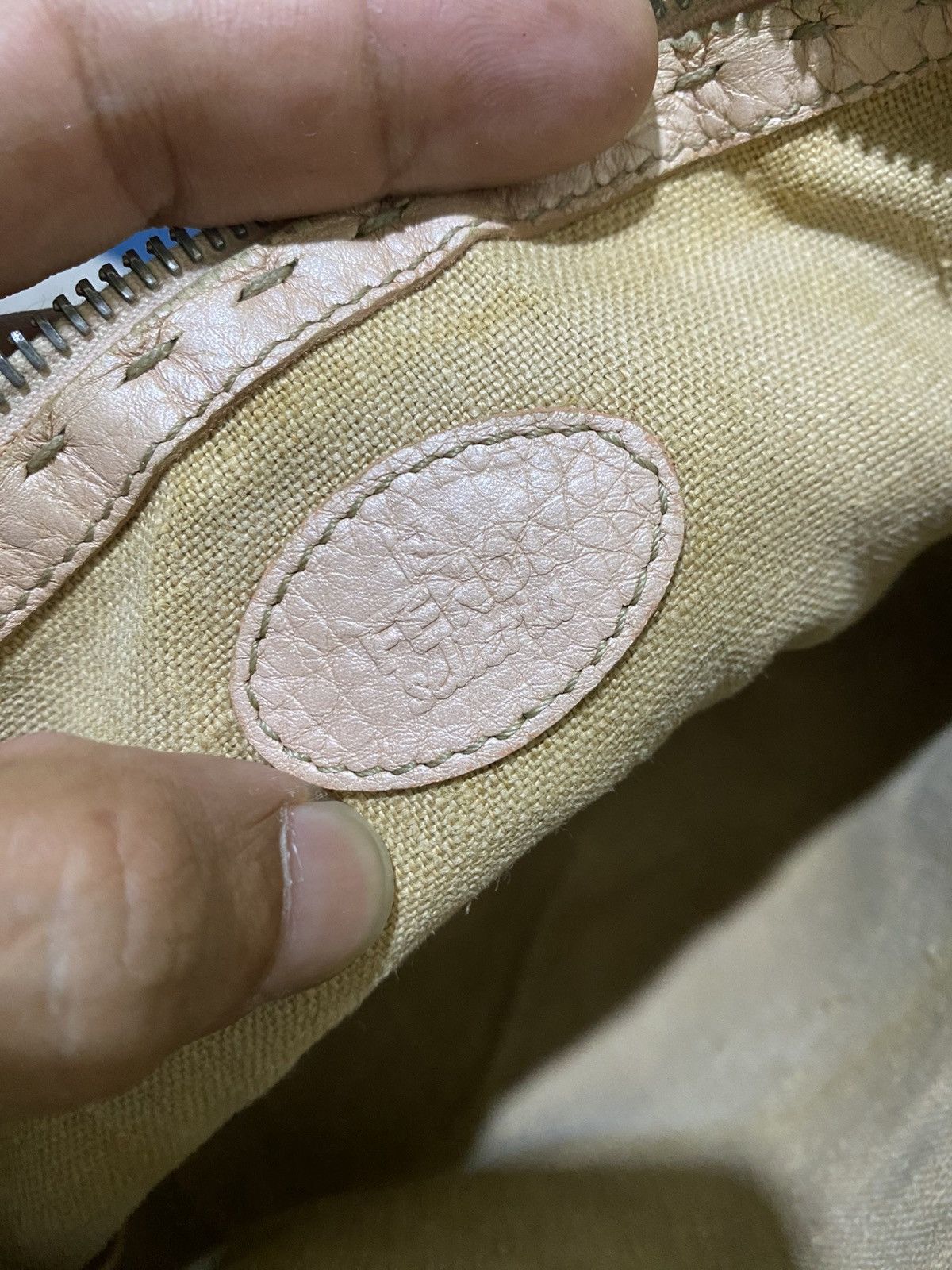 Fendi Fendi Selleria Baby Pink Pouch Size ONE SIZE - 8 Thumbnail