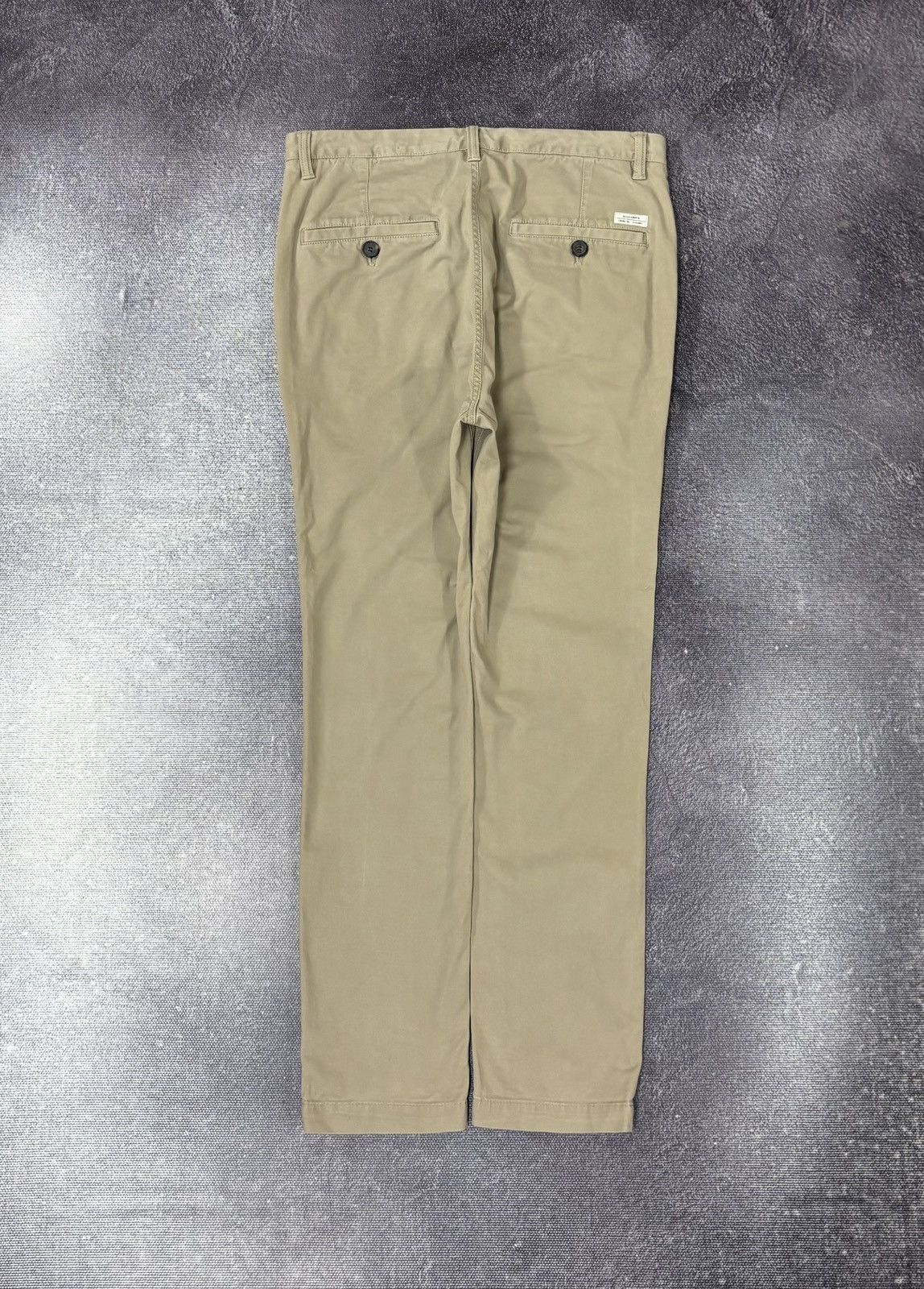 Allsaints AllSaints Men’s Slim Straight Cotton Stretch Chino Pants Size US 30 / EU 46 - 2 Thumbnail