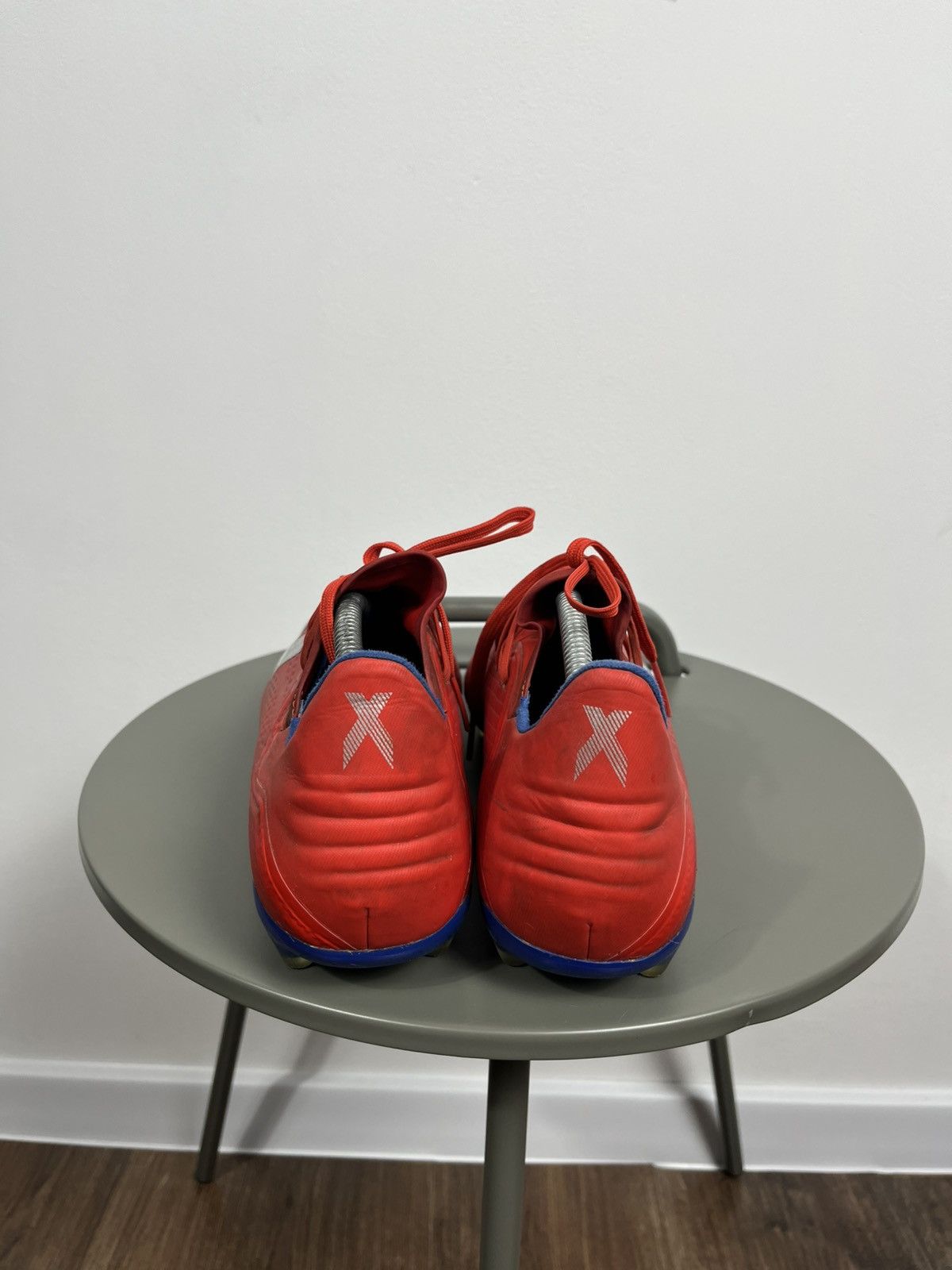 Adidas Adidas Red Soccer Cleats 11.5 US FG Ground Lightweight Boots Size US 11.5 / EU 44-45 - 4 Thumbnail