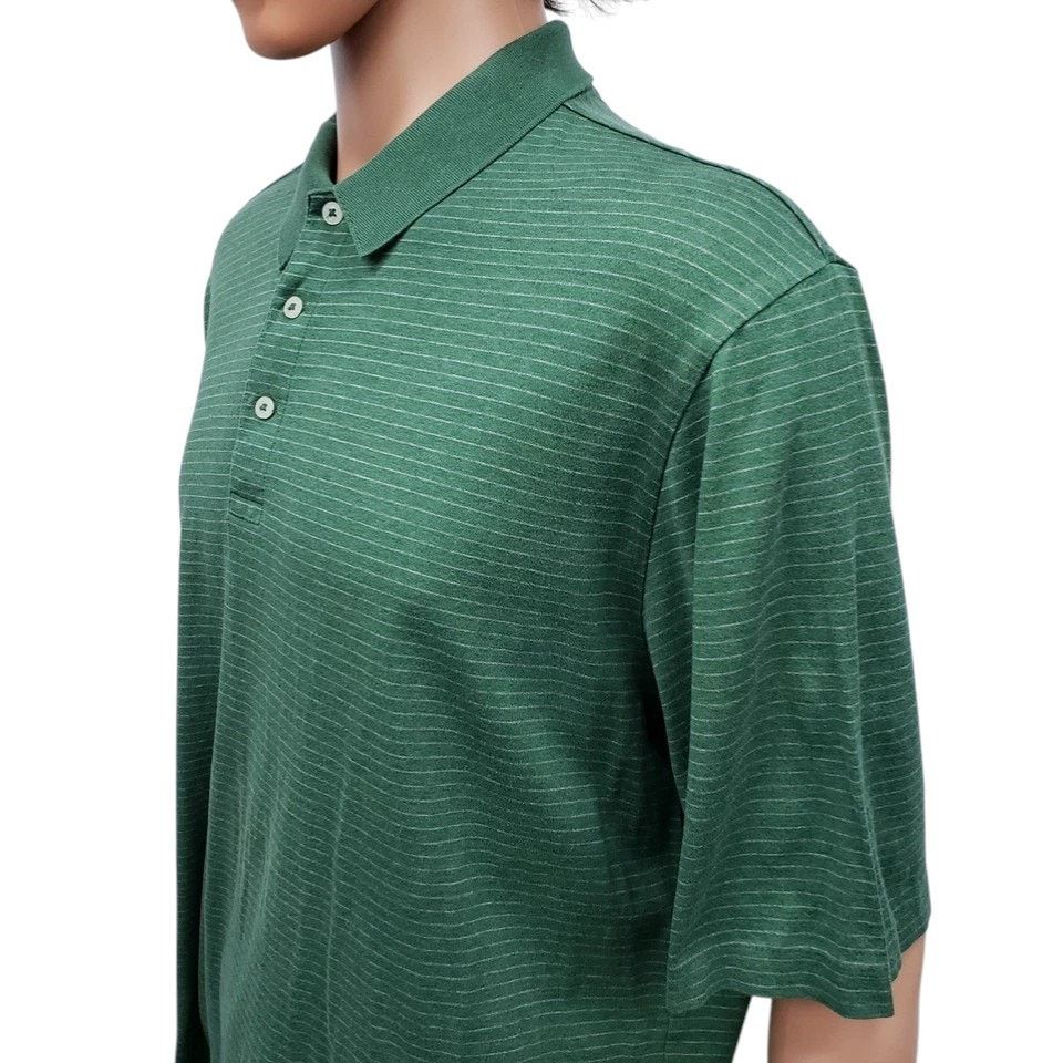 Polo Ralph Lauren Polo Golf Ralph Lauren Pima Cotton Polo Shirt Men L Striped Size US L / EU 52-54 / 3 - 9 Thumbnail