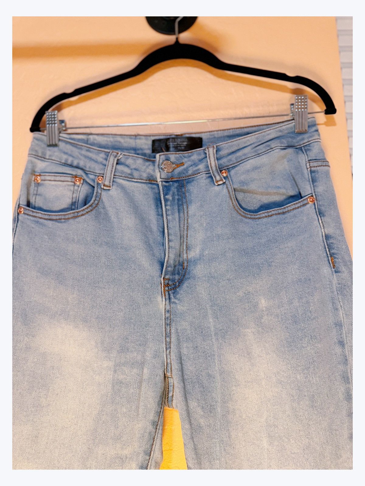 Other Monkey Ride Jeans Original Vintage – Light Wash Skinny Size 32" / US 10 / IT 46 - 3 Thumbnail