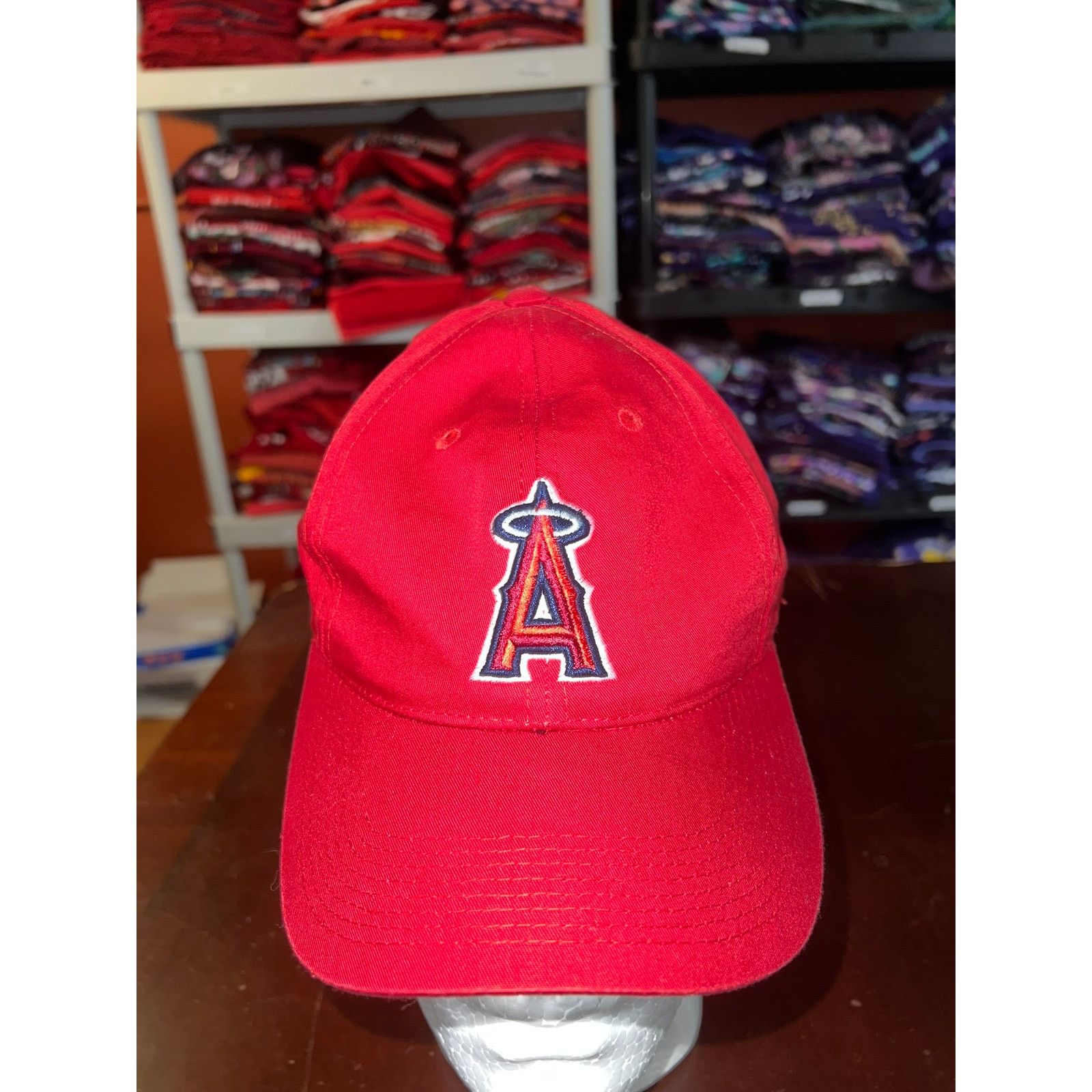 MLB Los Angeles Angels Hat MLB Baseball Cap Headwear Snapback Size ONE SIZE - 2 Thumbnail