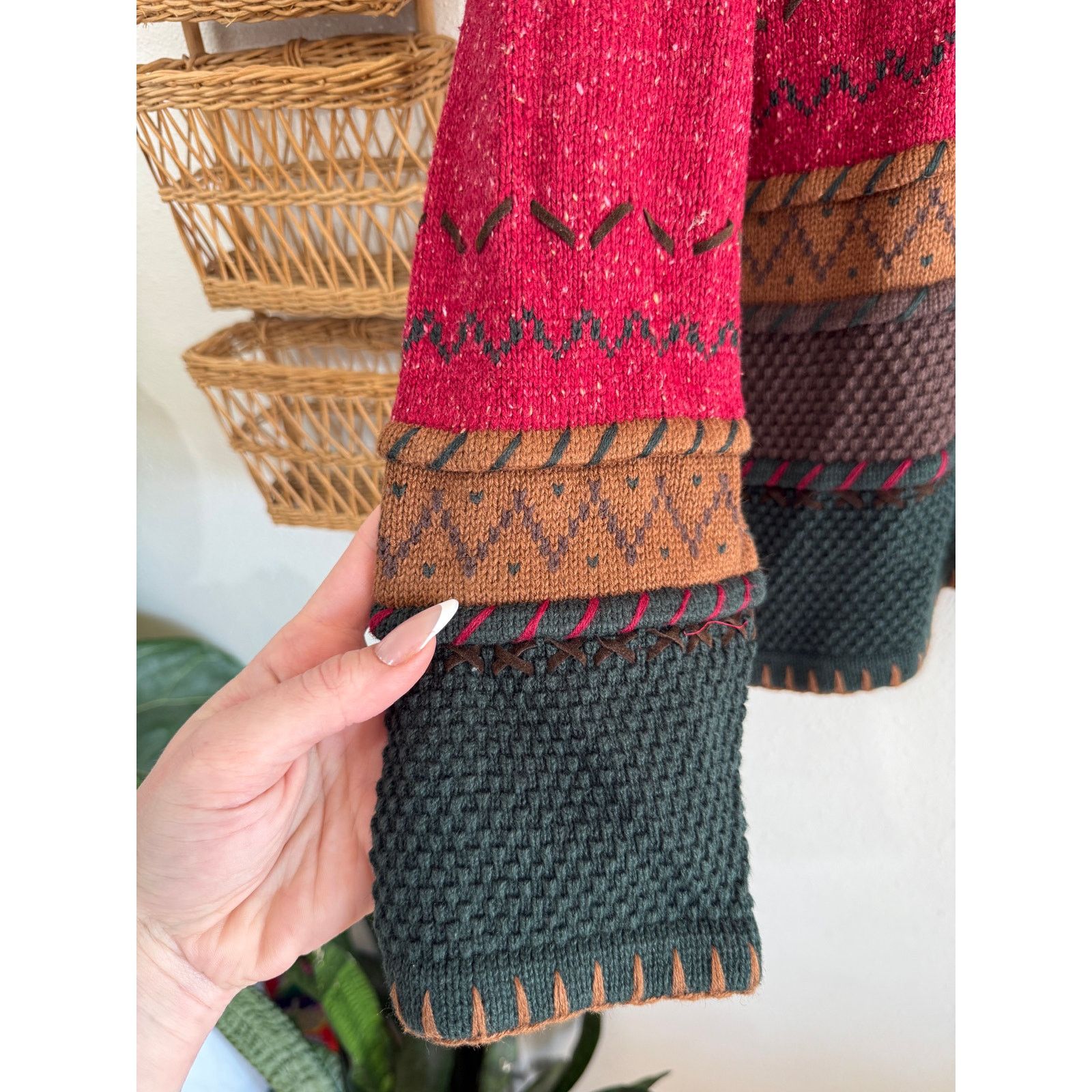 Other Y2K Cozy Chunky Knit Sweater Size XL / US 12-14 / IT 48-50 - 5 Thumbnail