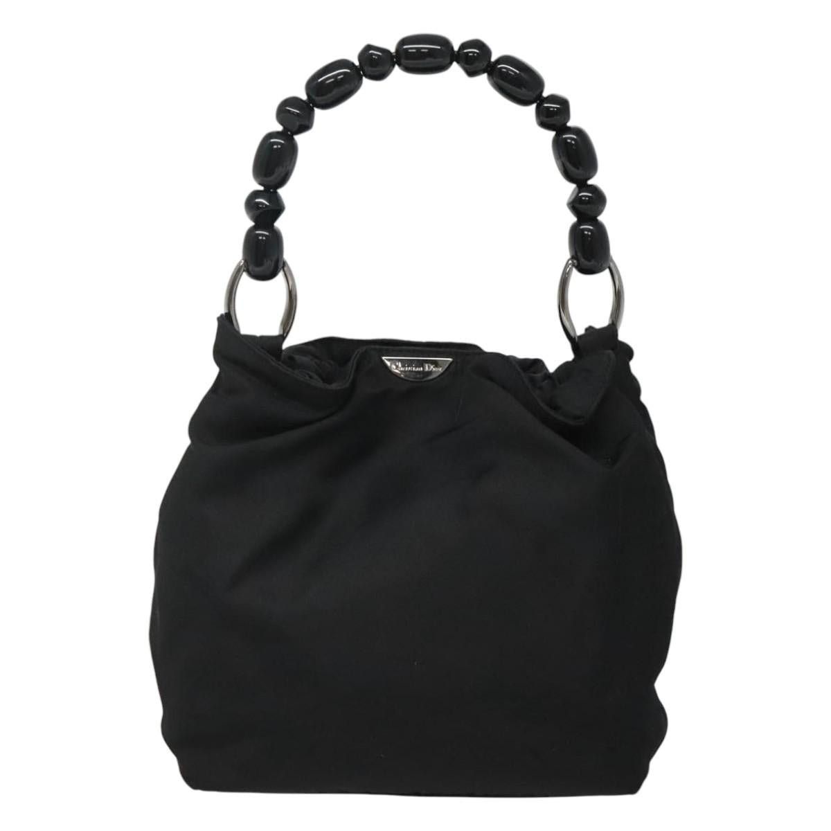 Dior DIOR Maris Pearl Shoulder Bag Nylon Black Silver Size ONE SIZE - 2 Thumbnail