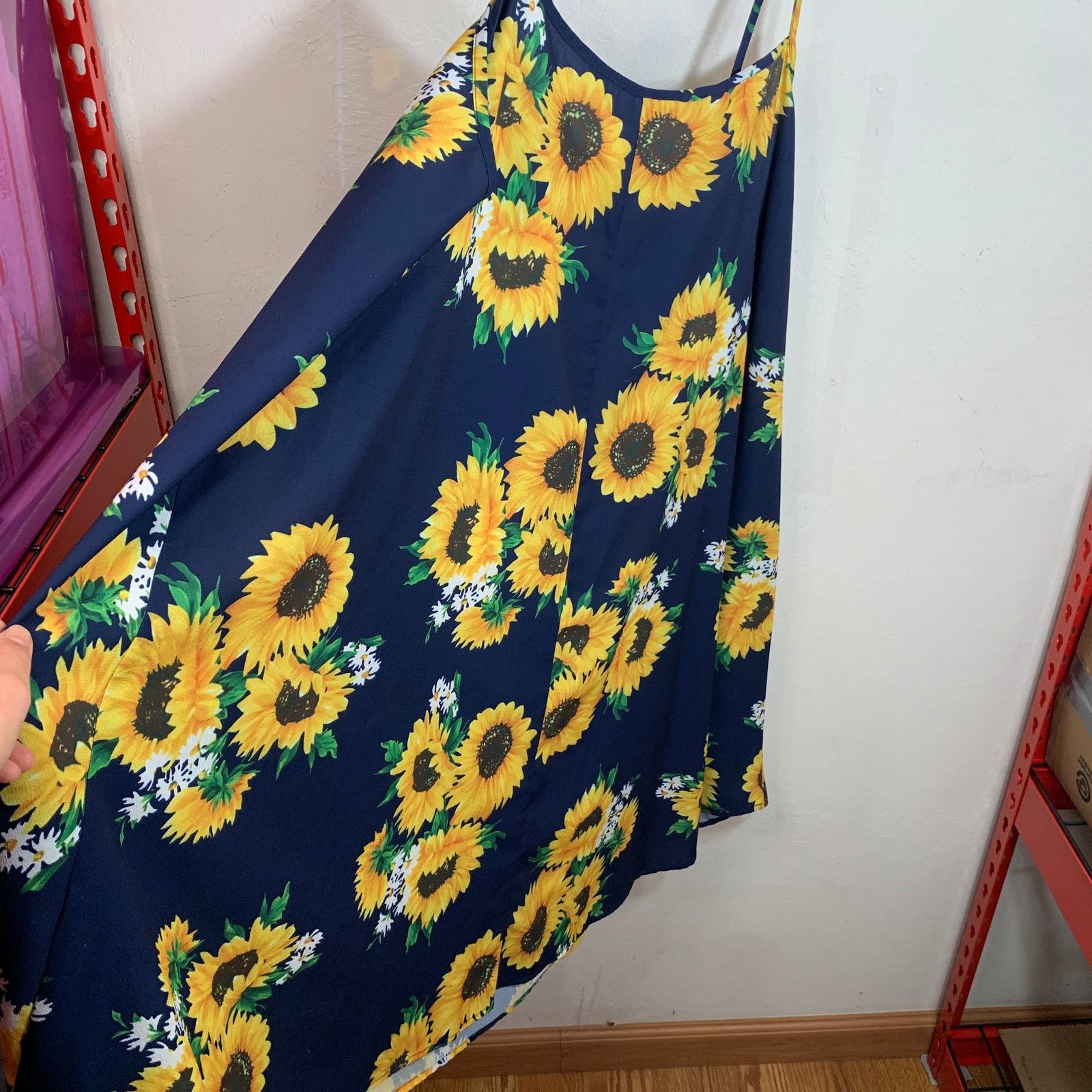 Other Women's Summer Sleeveless Sunflower Print Size L Size L / US 10 / IT 46 - 2 Thumbnail