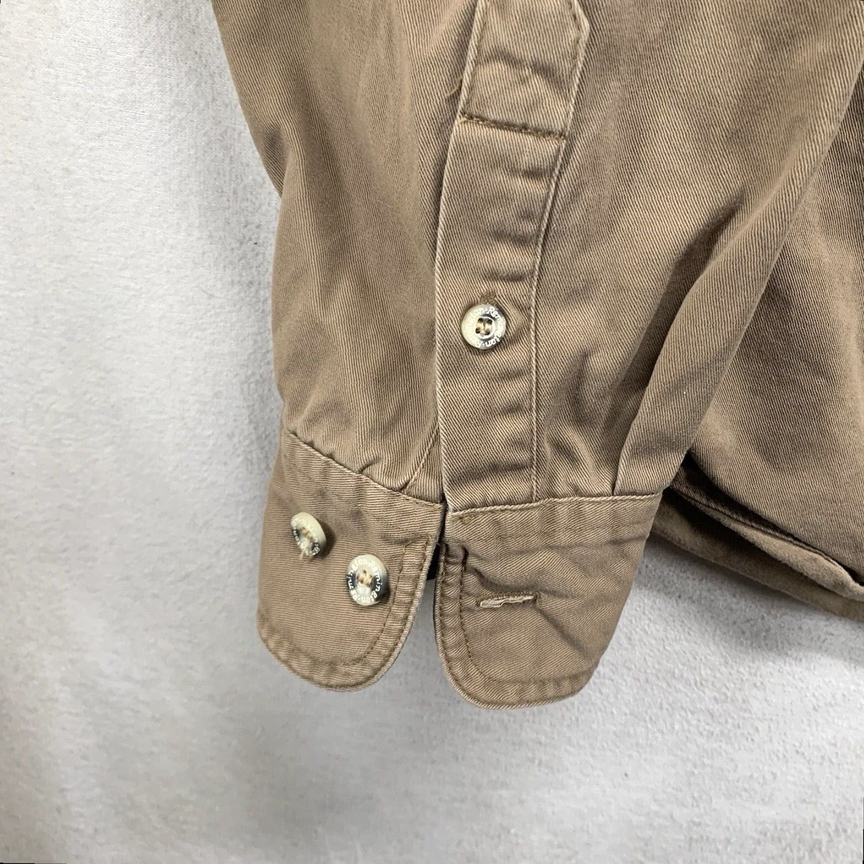 Vintage VINTAGE Remington Men’s Work Shirt 2XL Cotton Canvas Long Sleeve Button-Down Hunting Outdoor Casual Size US XXL / EU 58 / 5 - 7 Thumbnail