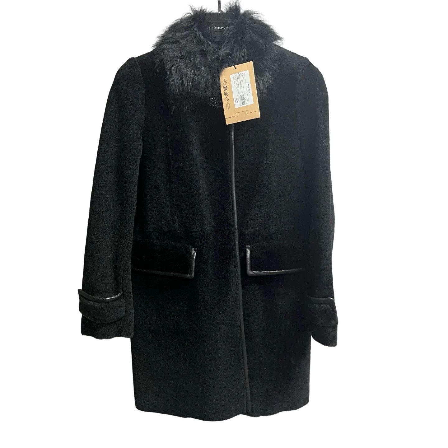 Miu Miu Miu Miu Shearling Fur Trim Coat 36 Size XS / US 0-2 / IT 36-38 - 1 Thumbnail