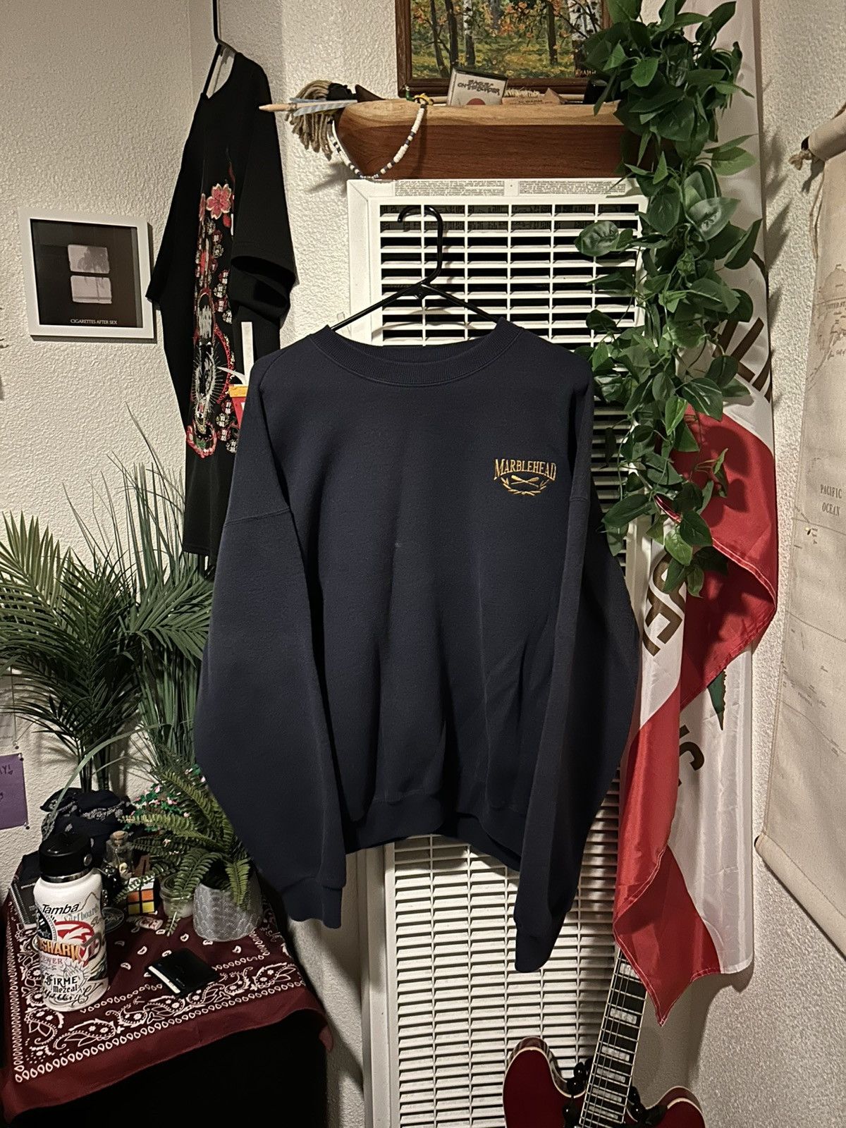 Lee Lee Heavyweight Marblehead Crewneck - XL Size US XL / EU 56 / 4 - 1 Thumbnail