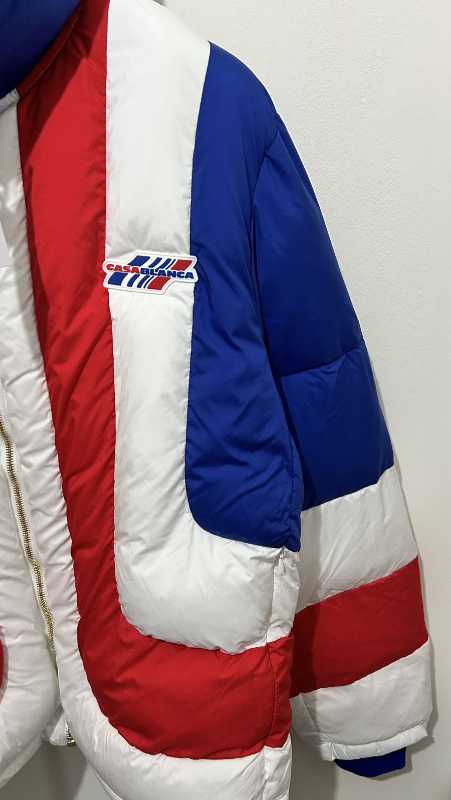 Casablanca Casablanca colour-block puffer jacket Men’s Size Medium Size US M / EU 48-50 / 2 - 4 Thumbnail