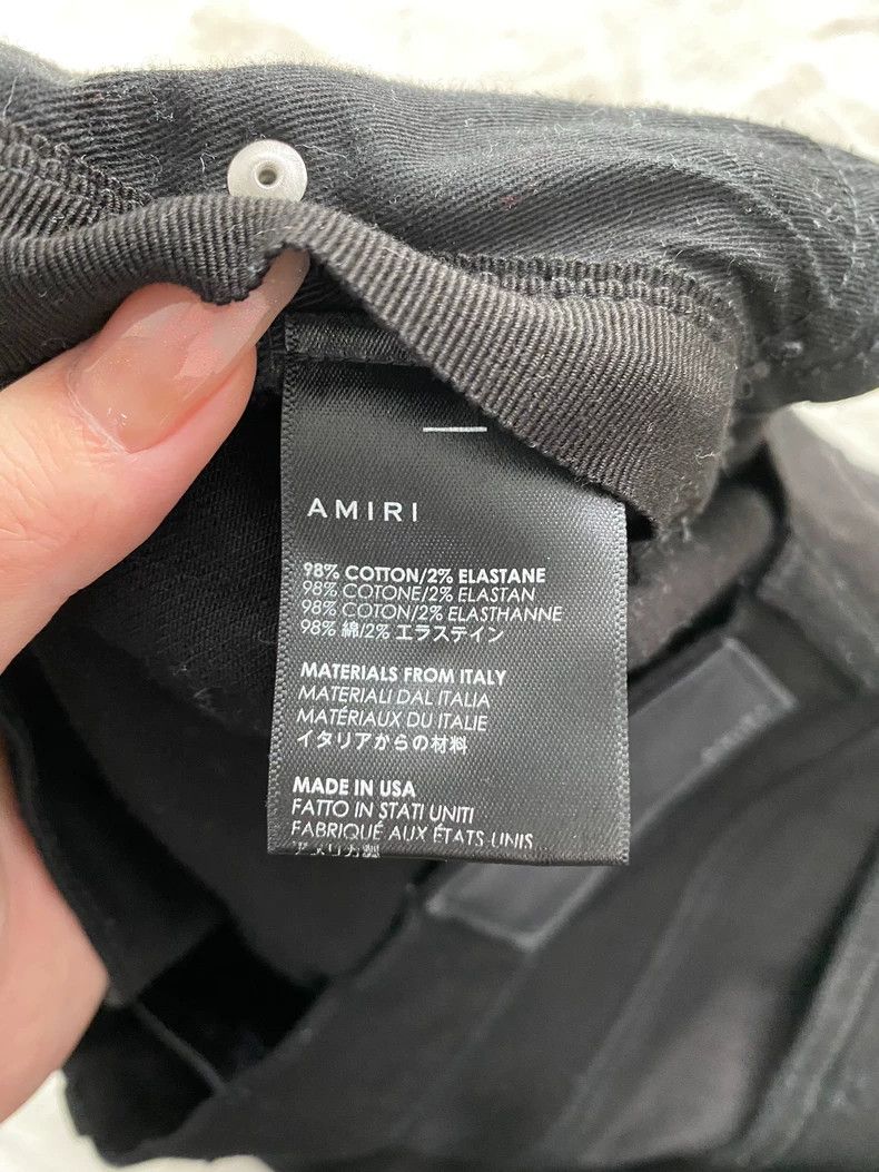 Amiri Amiri Black note jeans 2501-Nextarrow Size US 34 / EU 50 - 4 Thumbnail