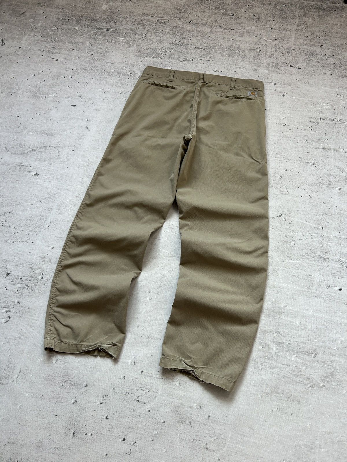 Carhartt 💥Vintage Carhartt Presenter Distressed Faded Baggy Pants💥 Size US 32 / EU 48 - 2 Thumbnail