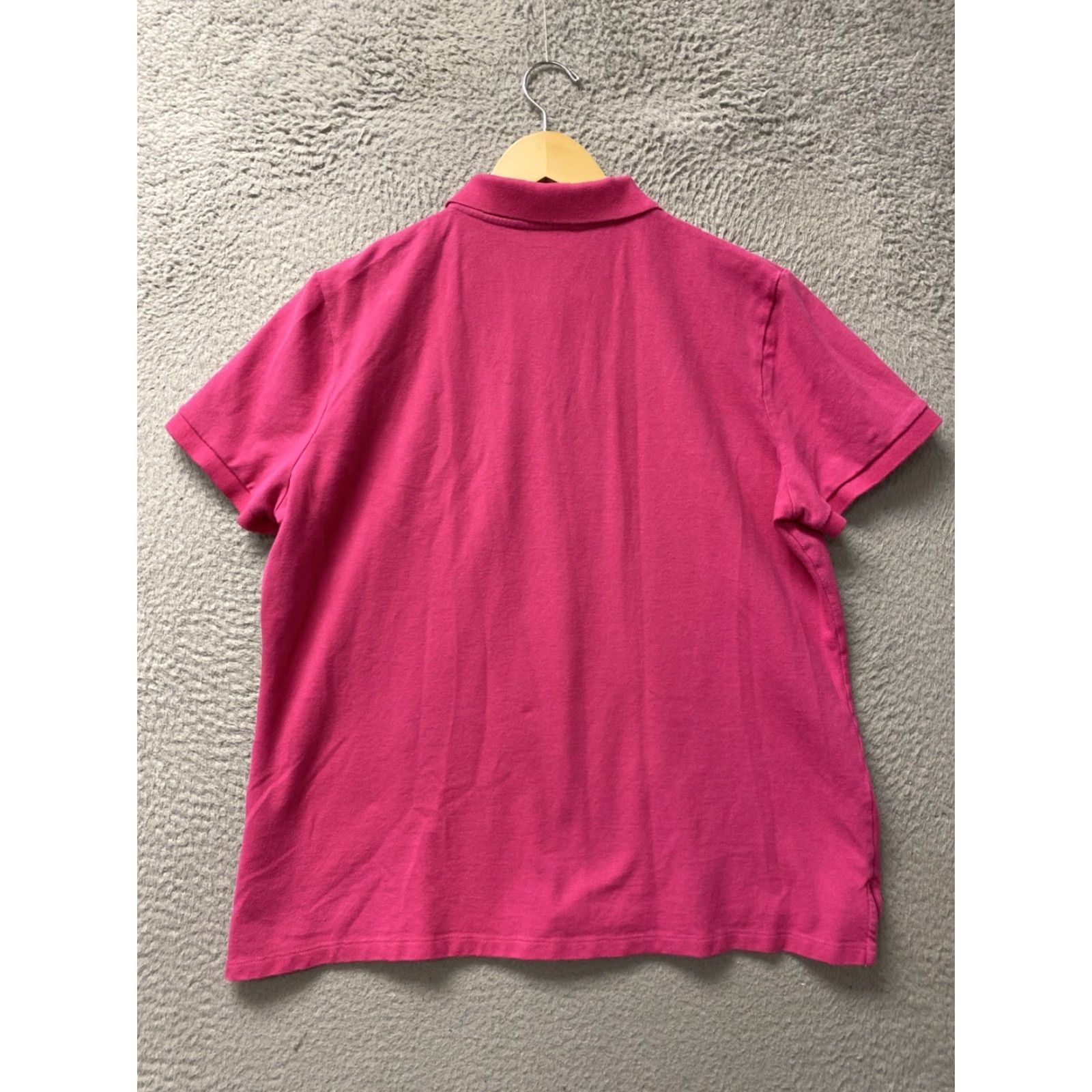 Polo Ralph Lauren VINTAGE Polo Ralph Lauren Men's Polo Shirt XL Short Sleeve Magenta Cotton Designer 90s Size US XL / EU 56 / 4 - 5 Thumbnail
