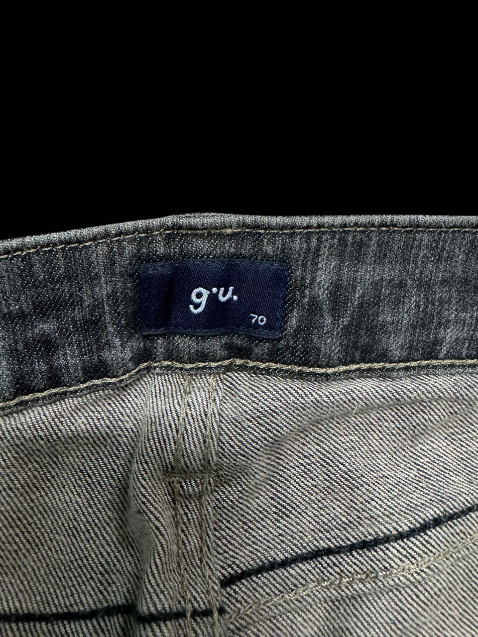 Japanese Brand FLARED Vintage GU Classic Bootcut Stretchable Jeans Size US 28 / EU 44 - 9 Thumbnail