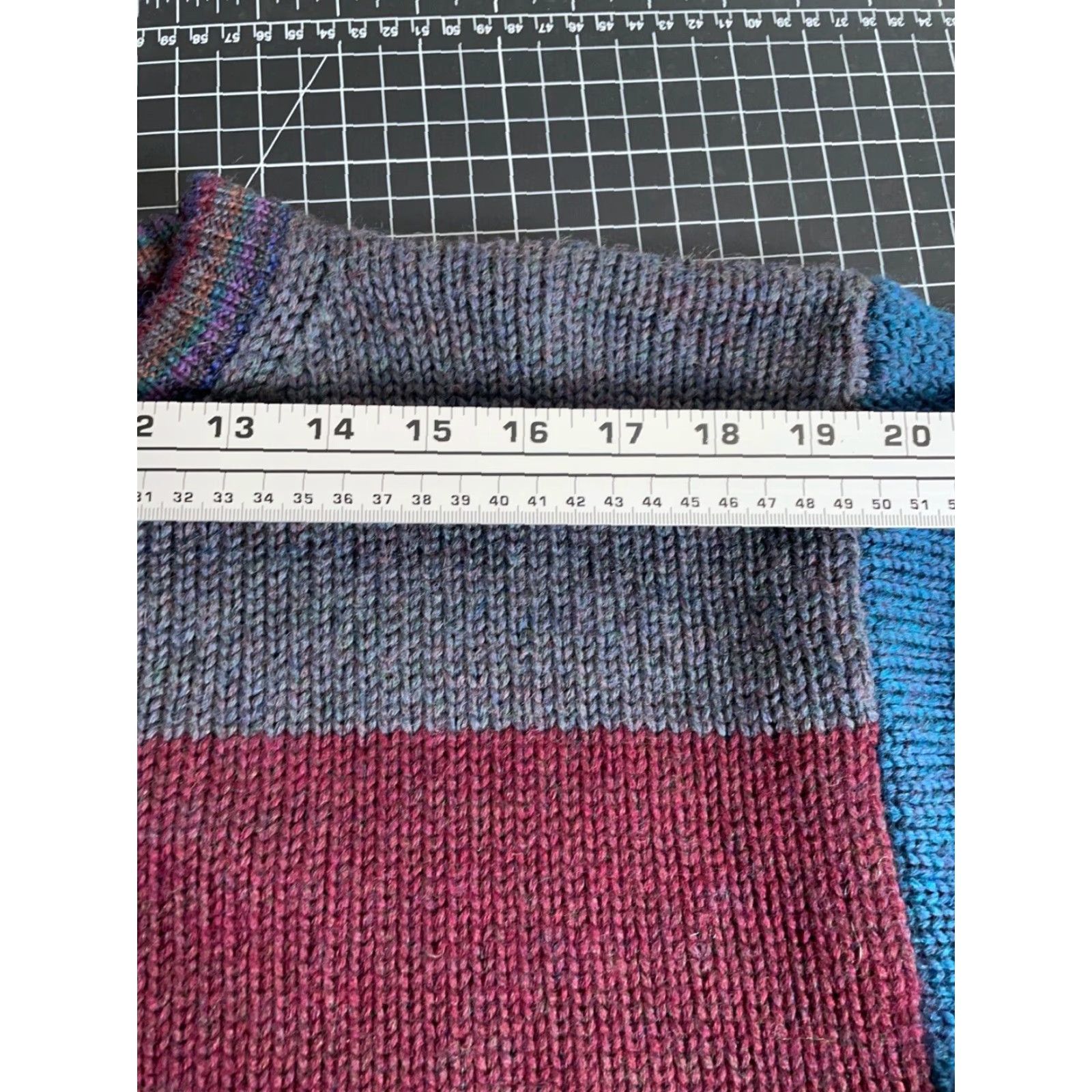 Vintage VINTAGE Boston Traders Wool Sweater Adult Large Men Casual 90s Retro Striped Pattern Size US L / EU 52-54 / 3 - 7 Thumbnail
