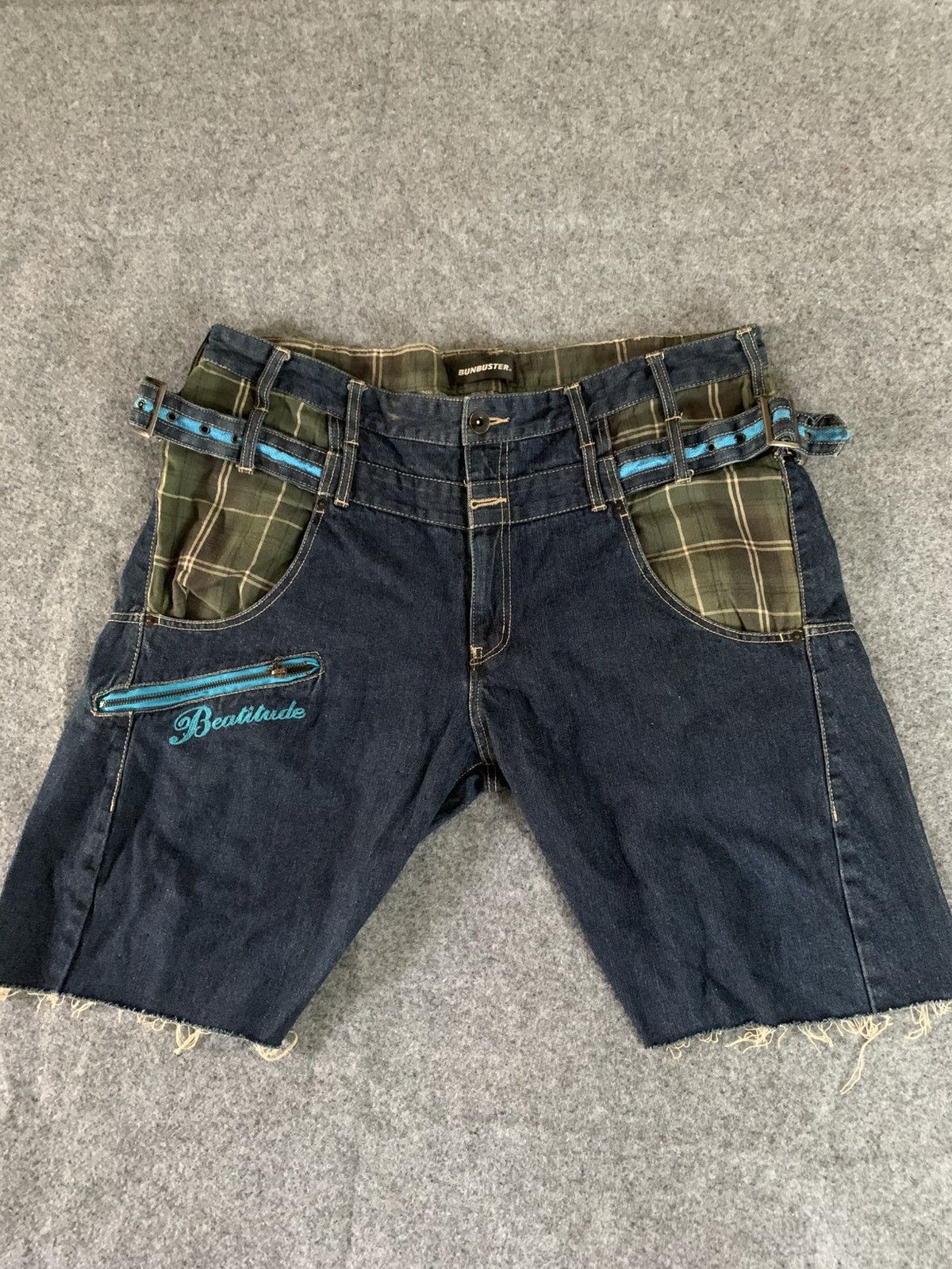 Japanese Brand Vintage Bunbuster Denim Size US 36 / EU 52 - 1 Thumbnail