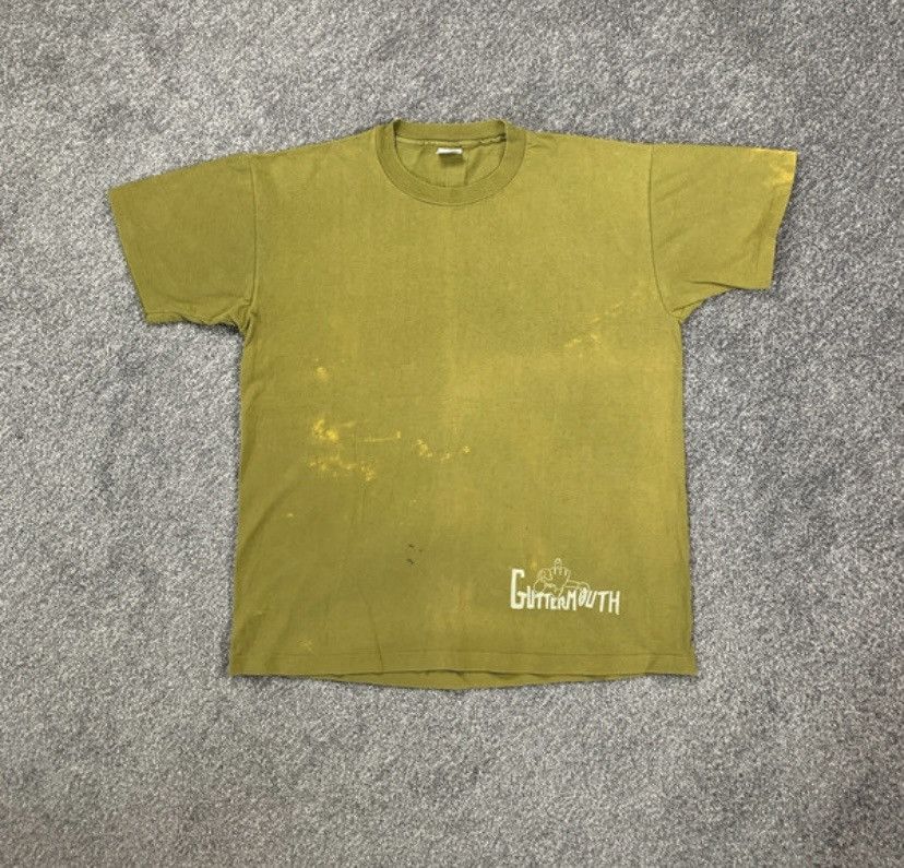 Anvil Vintage 90s guttermouth band tee Size US L / EU 52-54 / 3 - 4 Thumbnail