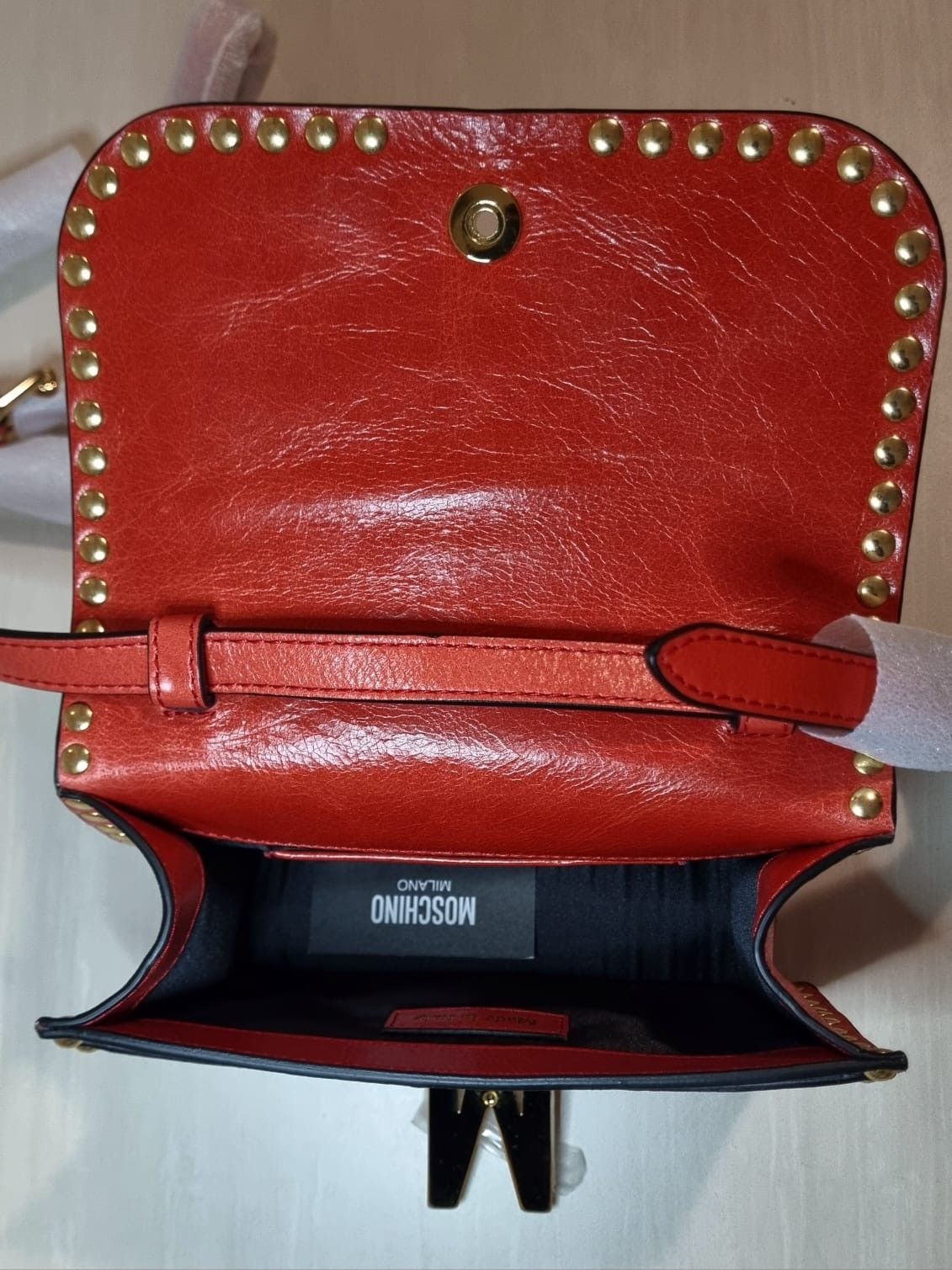 Moschino Moschino Milano Clutch Bag Size ONE SIZE - 9 Thumbnail