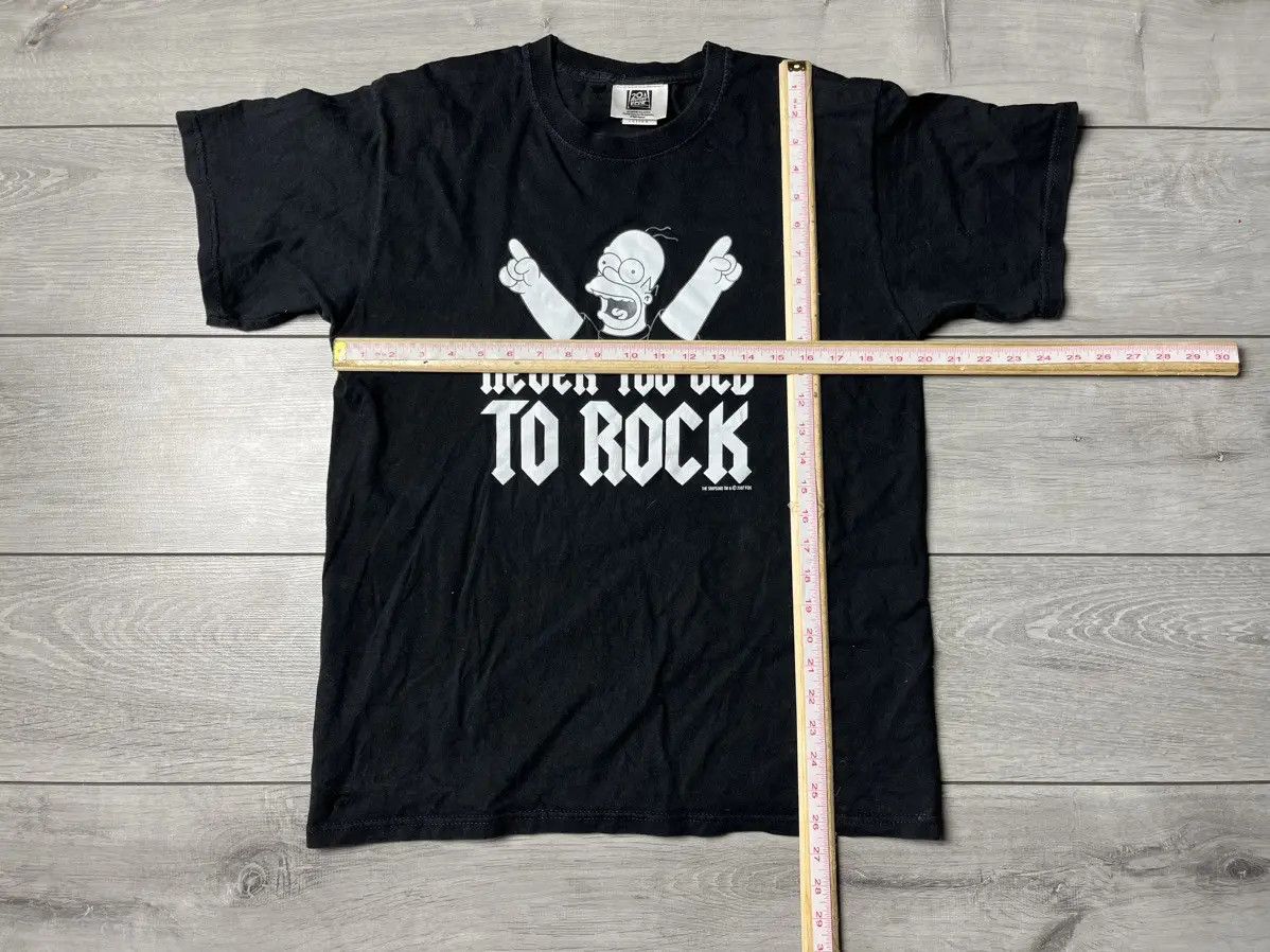 Band Tees The Simpsons T-shirt rock n roll size Large Size US L / EU 52-54 / 3 - 7 Thumbnail