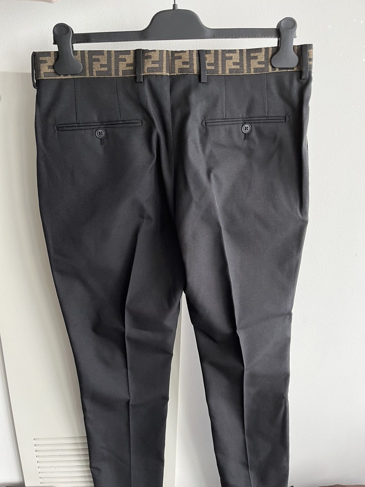 Fendi Fendi Super Runway FF Logo Pant Brand New Limited Edition Size US 29 - 12 Thumbnail
