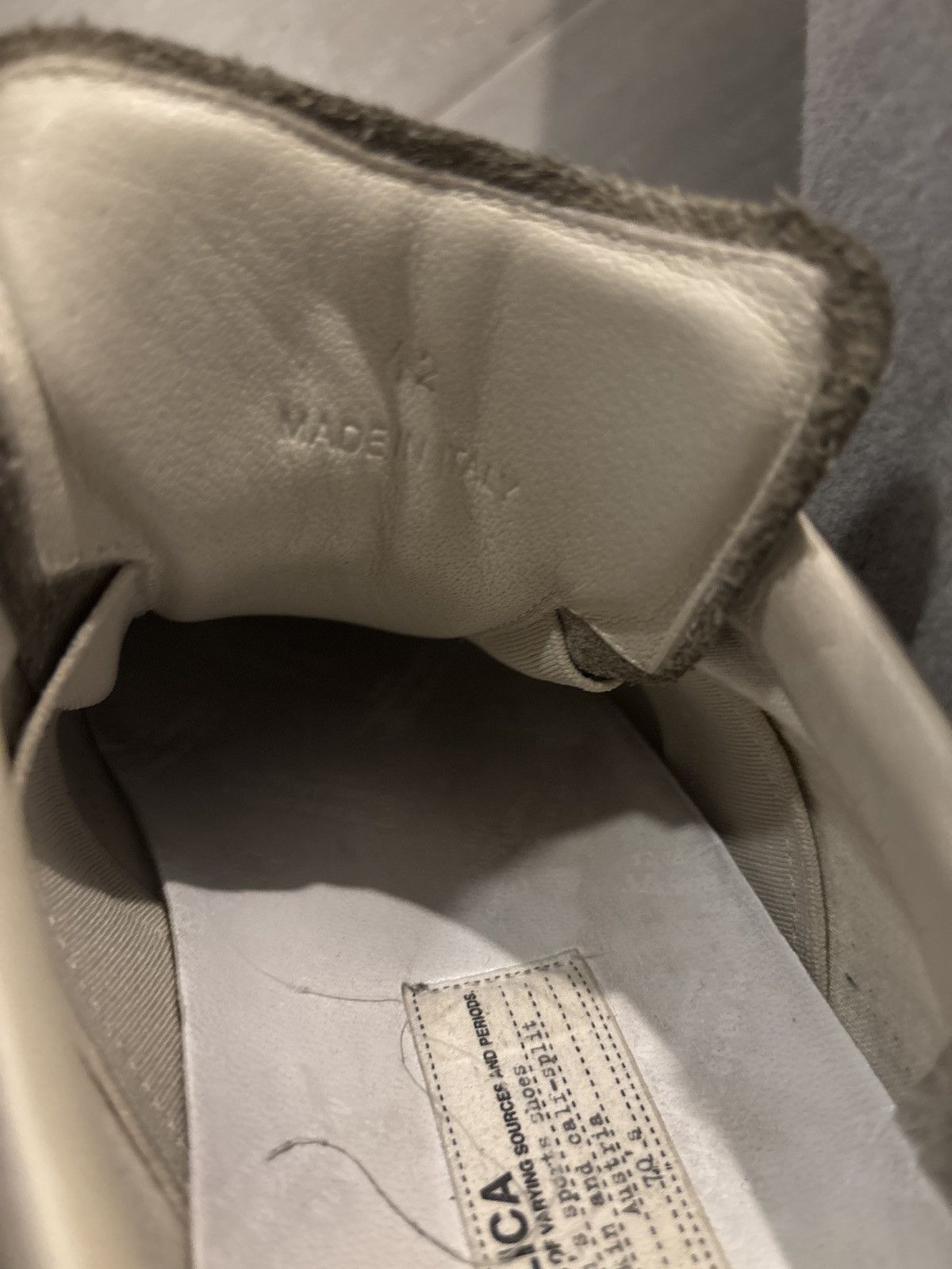 Maison Margiela Maison margiela dark grey paint splatter Size US 9 / EU 42 - 12 Thumbnail