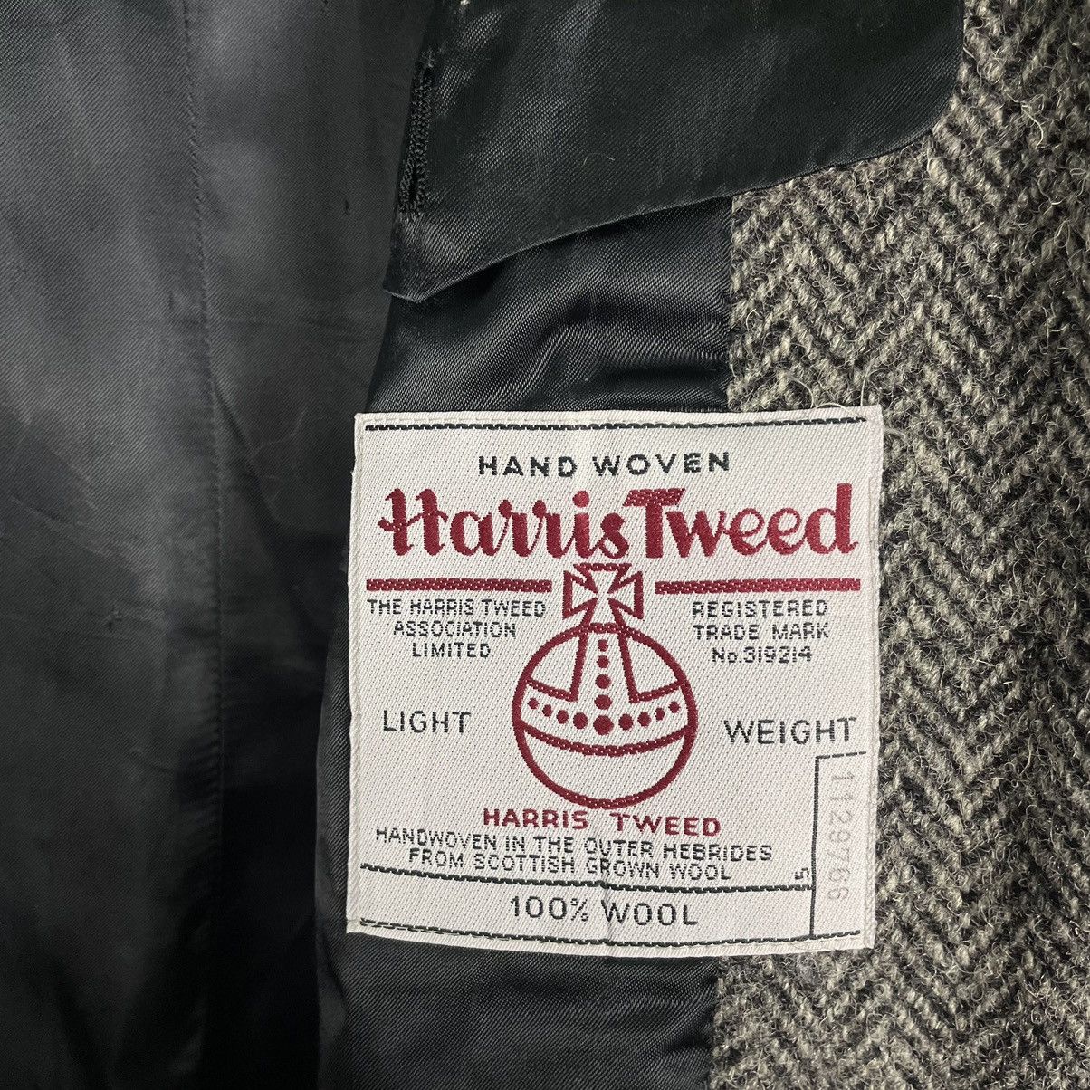 Harris Tweed × Japanese Brand 💥HARRIS TWEED HERRINGBONE LONG JACKET Size US M / EU 48-50 / 2 - 13 Thumbnail