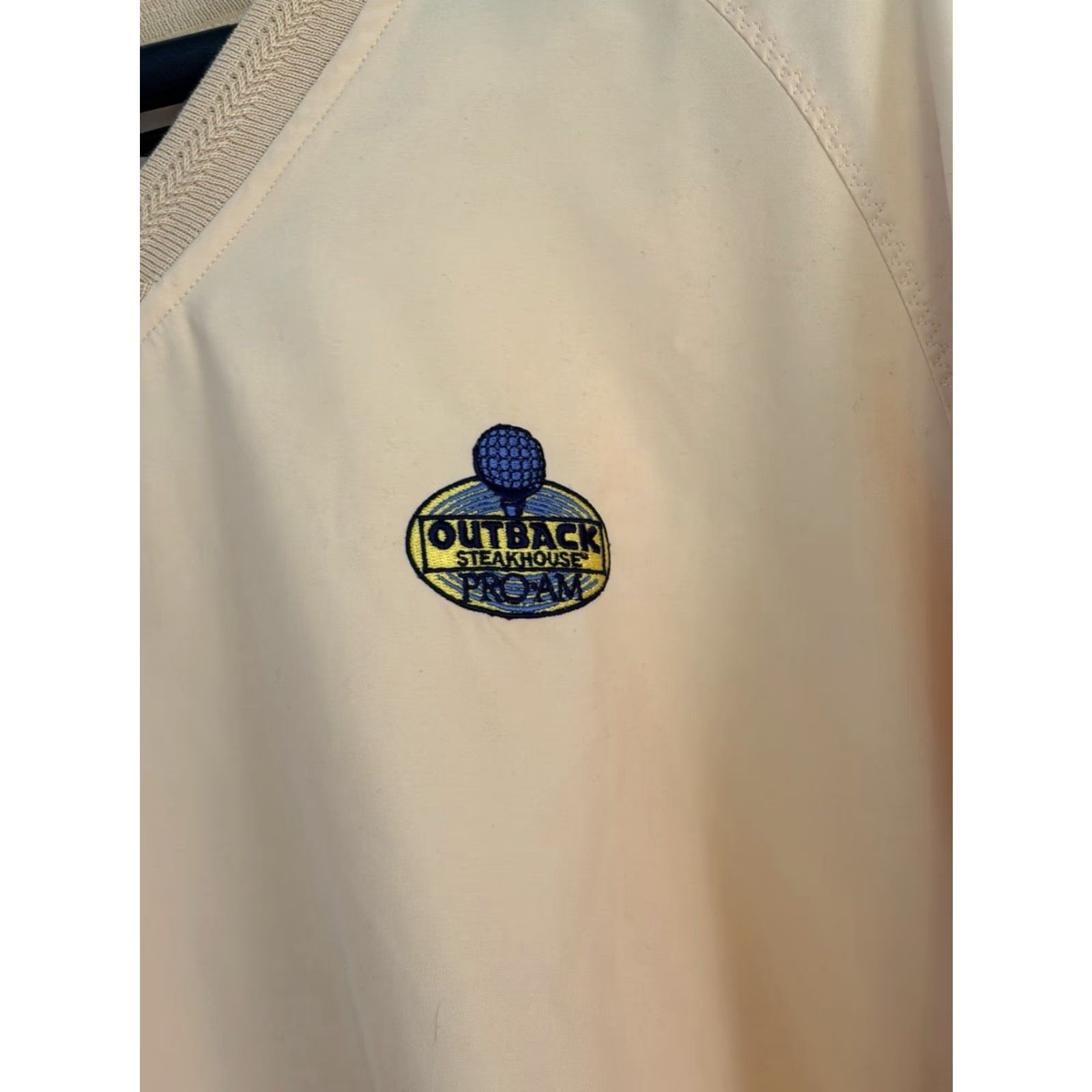 Vintage VINTAGE Sun Mountain Windbreaker Golf Houndstooth Pullover Lined Reversible Pockets Elastic Waist Yellow M Mens Size US M / EU 48-50 / 2 - 3 Thumbnail