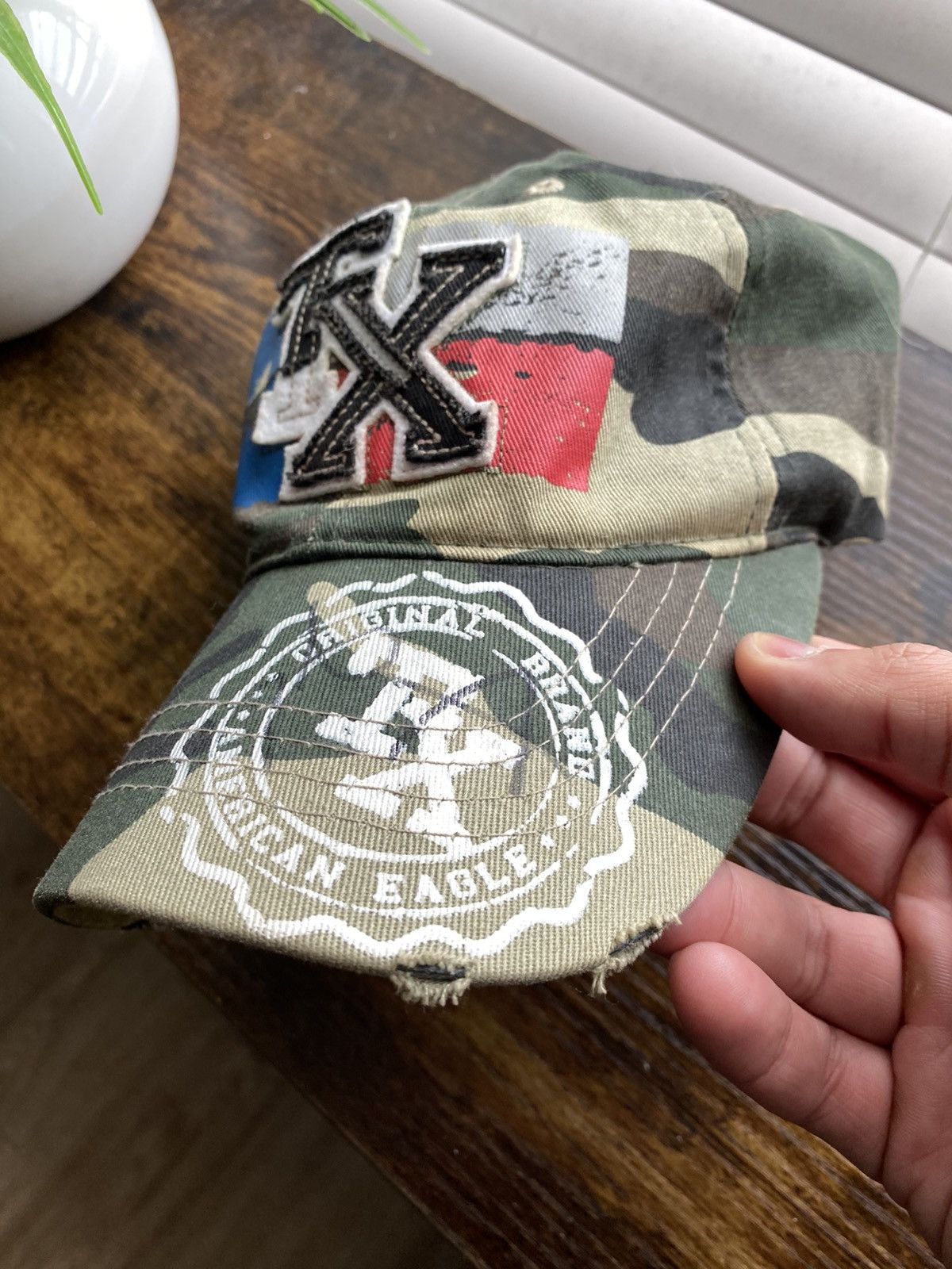 Vintage Y2K Texas Camo Hat Size ONE SIZE - 3 Thumbnail