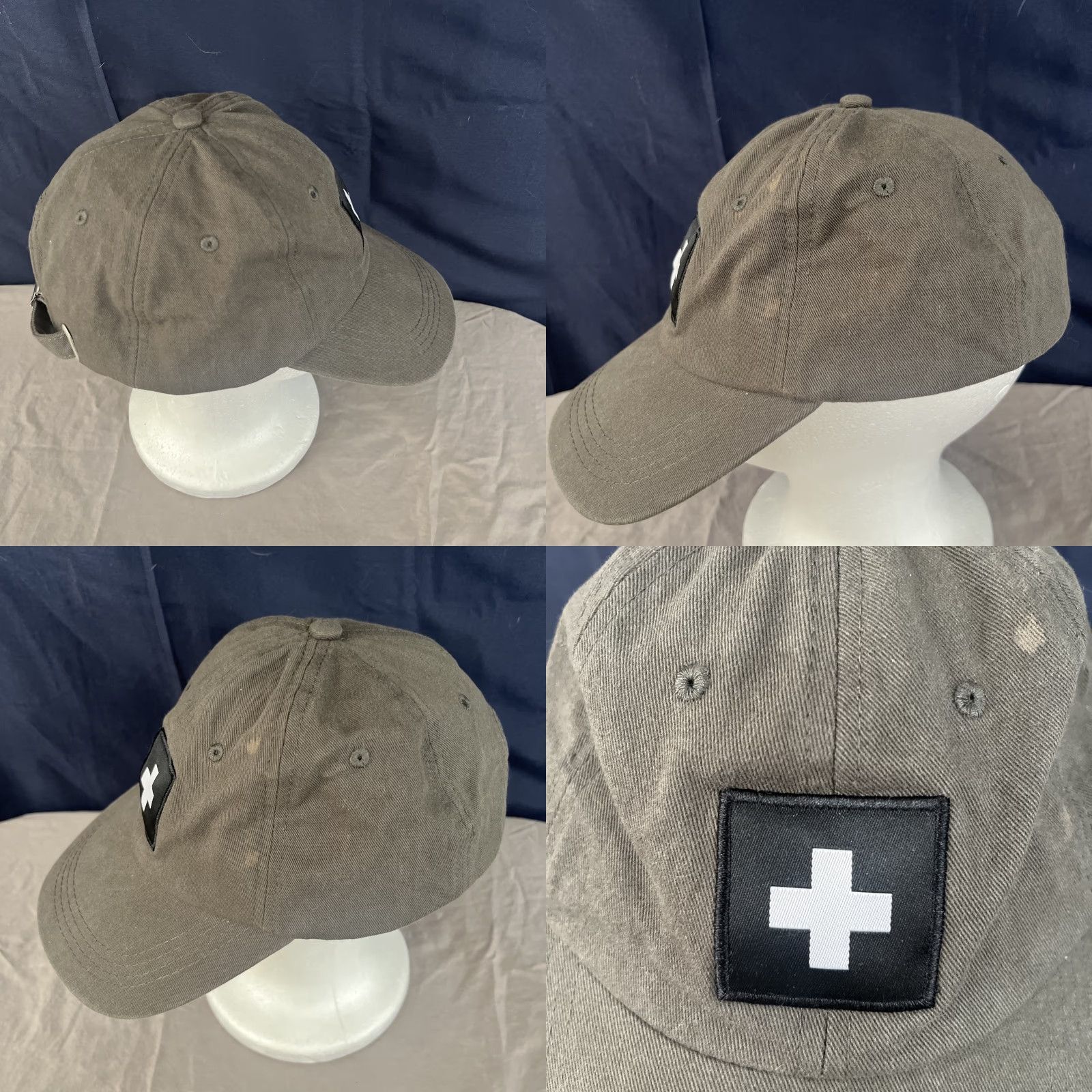 Logo 7 Lifeway Baseball Cap Gray Black Adjustable Tuck Strap Patch Logo Unisex Adults One Size Men's/Women's Size ONE SIZE - 10 Thumbnail