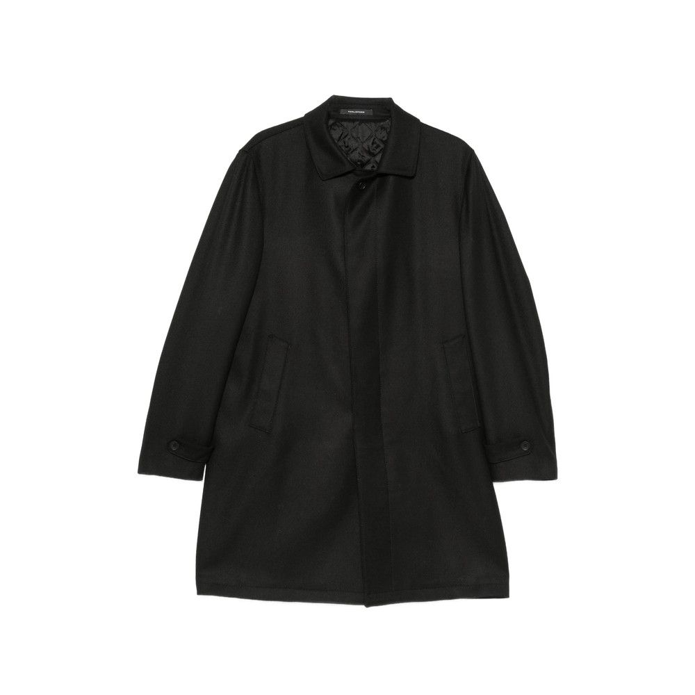Tagliatore Tagliatore BLACK Coats - Single Breasted Coats Size US M / EU 48-50 / 2 - 1 Thumbnail
