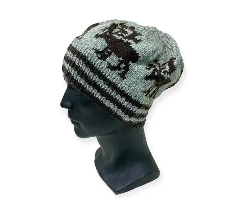 Japanese Brand Navajo Knit Beanie Hat