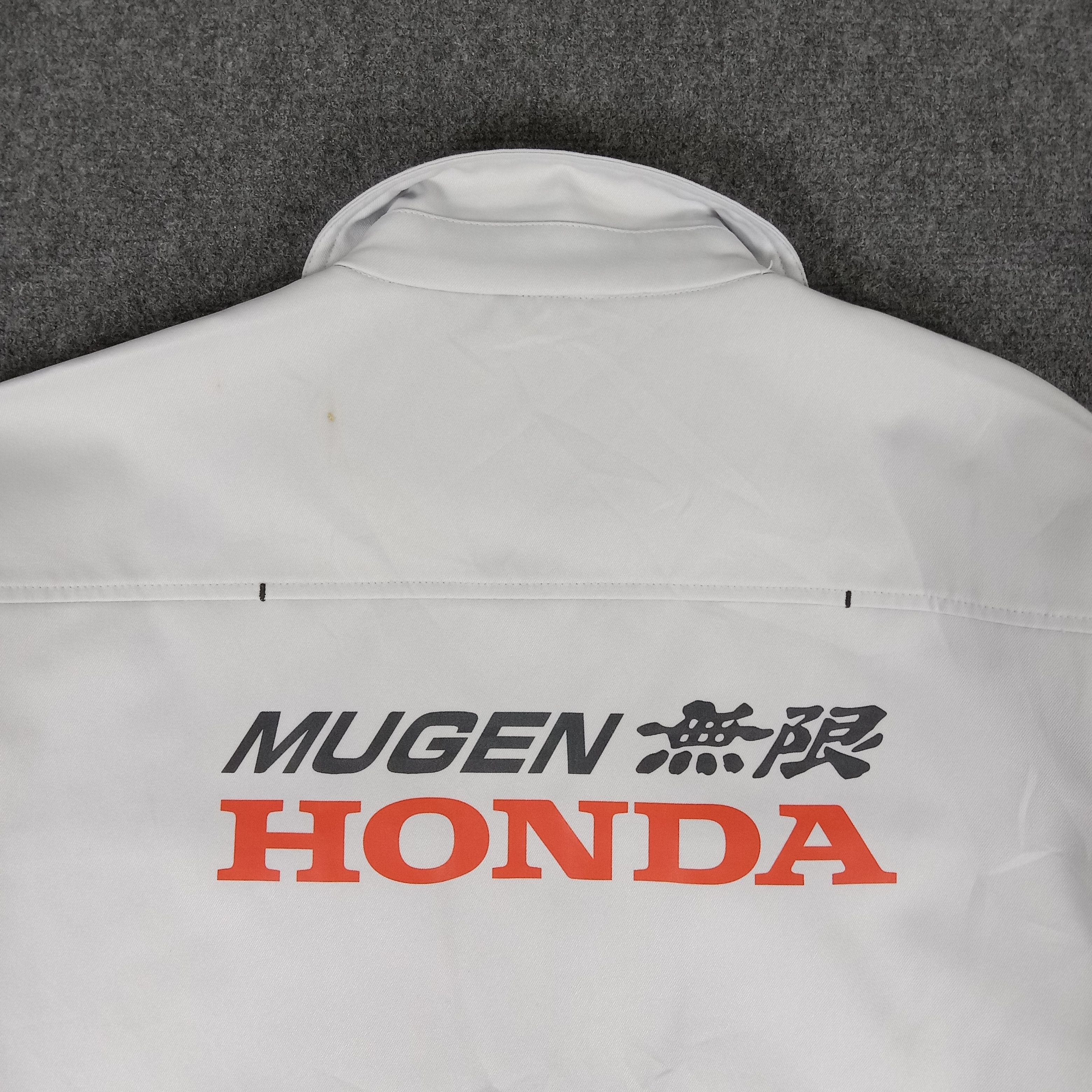 Honda × Vintage Mugen Honda Japanese Racing Team Custom Art Jacket Size US L / EU 52-54 / 3 - 2 Thumbnail