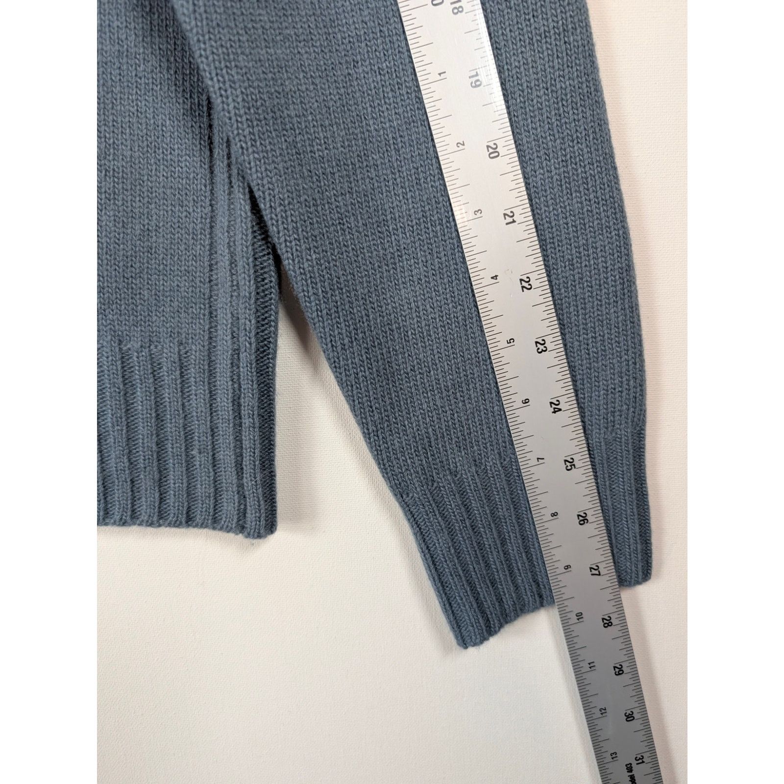 Belstaff Belstaff Blue Knit Crewneck Sweater Men’s Size XXL USED Size US XXL / EU 58 / 5 - 6 Thumbnail