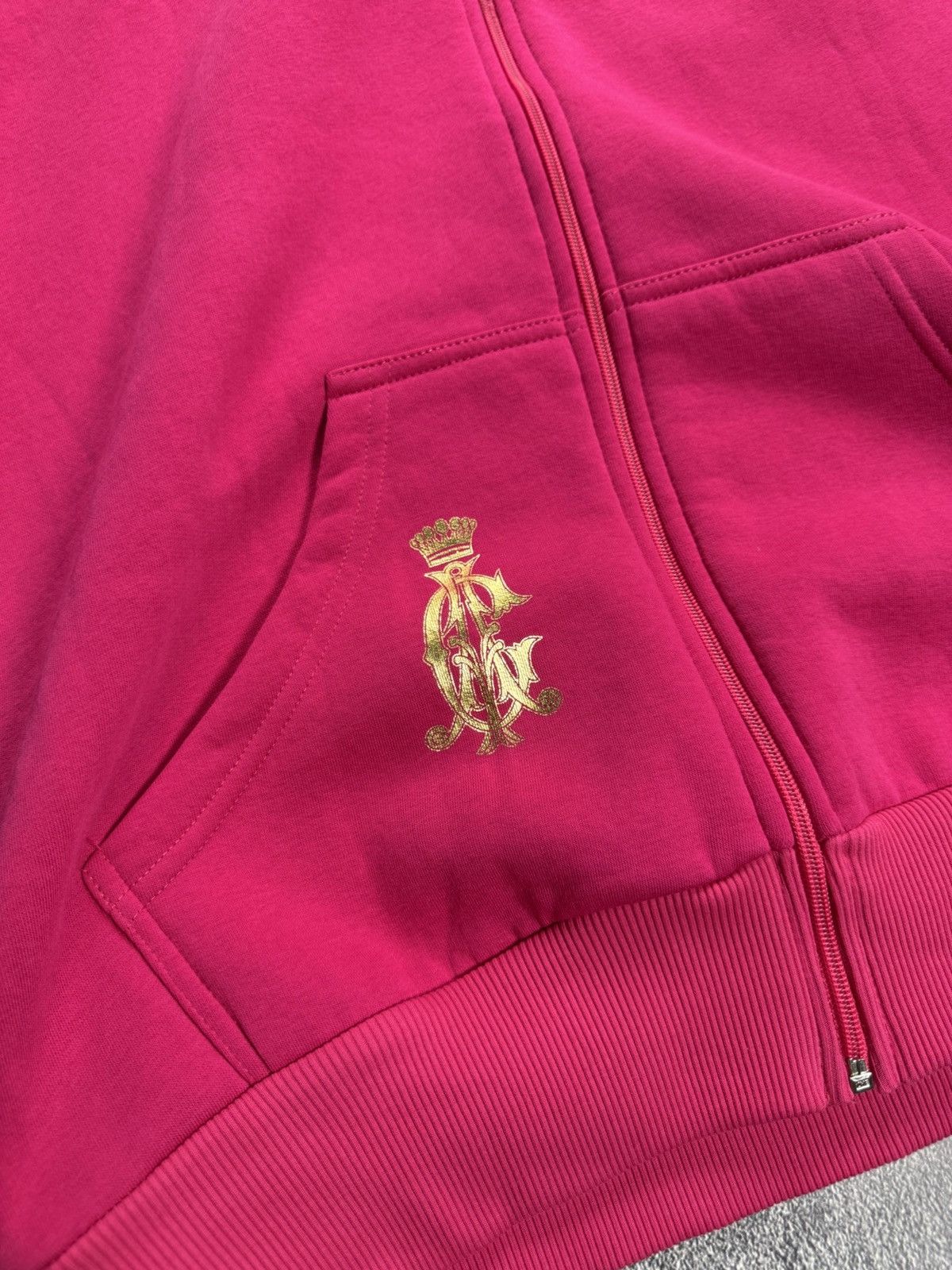 Christian Audigier VNTG Christian Audigier Y2K Rhinestone Baggy Zip Hoodie Size US XL / EU 56 / 4 - 3 Thumbnail