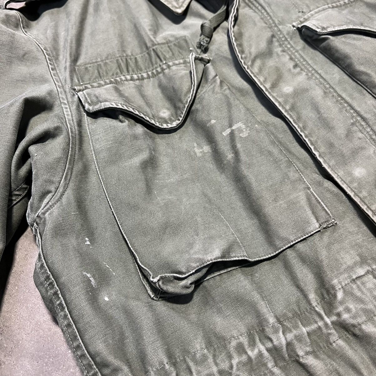 Vintage Vintage 50s OG 106 M65 Military Field Jacket Vietnam War USA Size US S / EU 44-46 / 1 - 11 Thumbnail