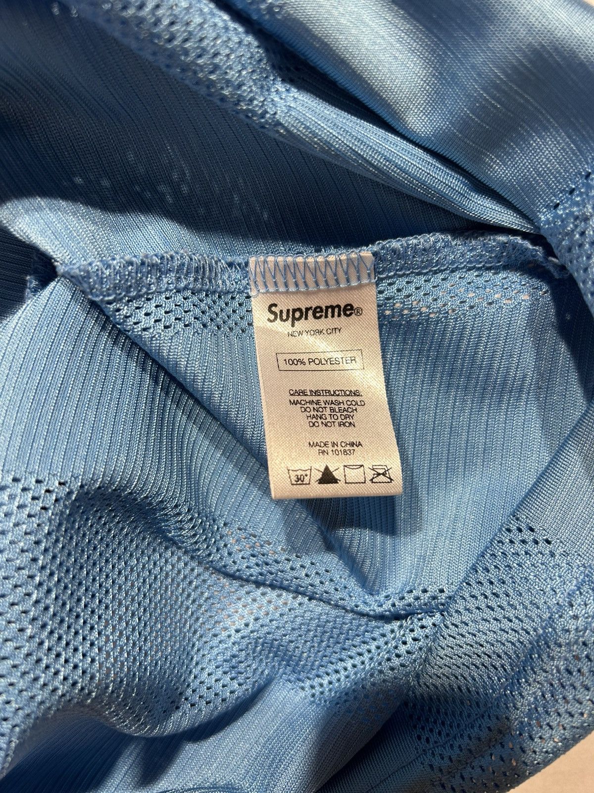 Supreme Supreme Light Blue Jersey – Mesh Stripe Design Size US M / EU 48-50 / 2 - 5 Thumbnail