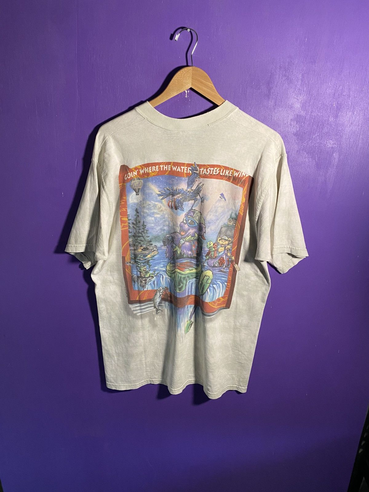 Band Tees Vintage 1997 Deadie Bear grateful dead spinoff t-shirt Size US L / EU 52-54 / 3 - 2 Thumbnail