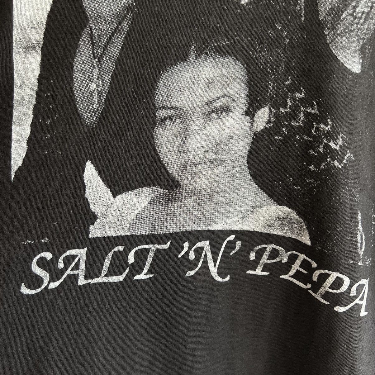 Rap Tees × Vintage VTG ‘90s Salt-N-Pepa Whatta Man Rap Tee Shirt 2pac Nas Tupac Size US L / EU 52-54 / 3 - 21 Thumbnail
