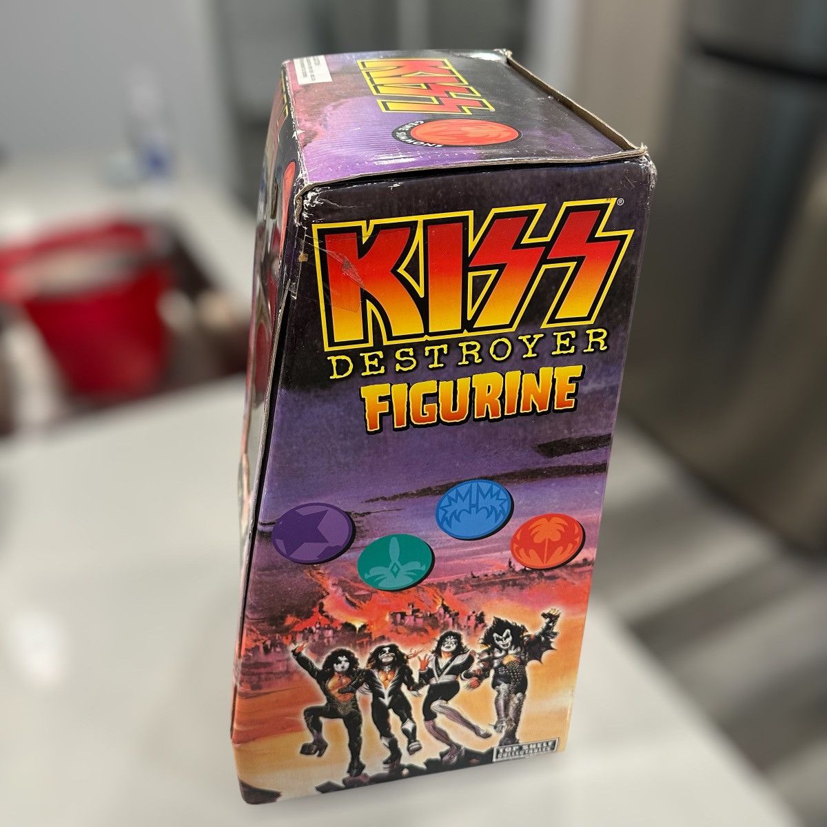 KISS Vintage 2002 KISS Demon Gene Simmons Destroyer Statue Size ONE SIZE - 4 Thumbnail