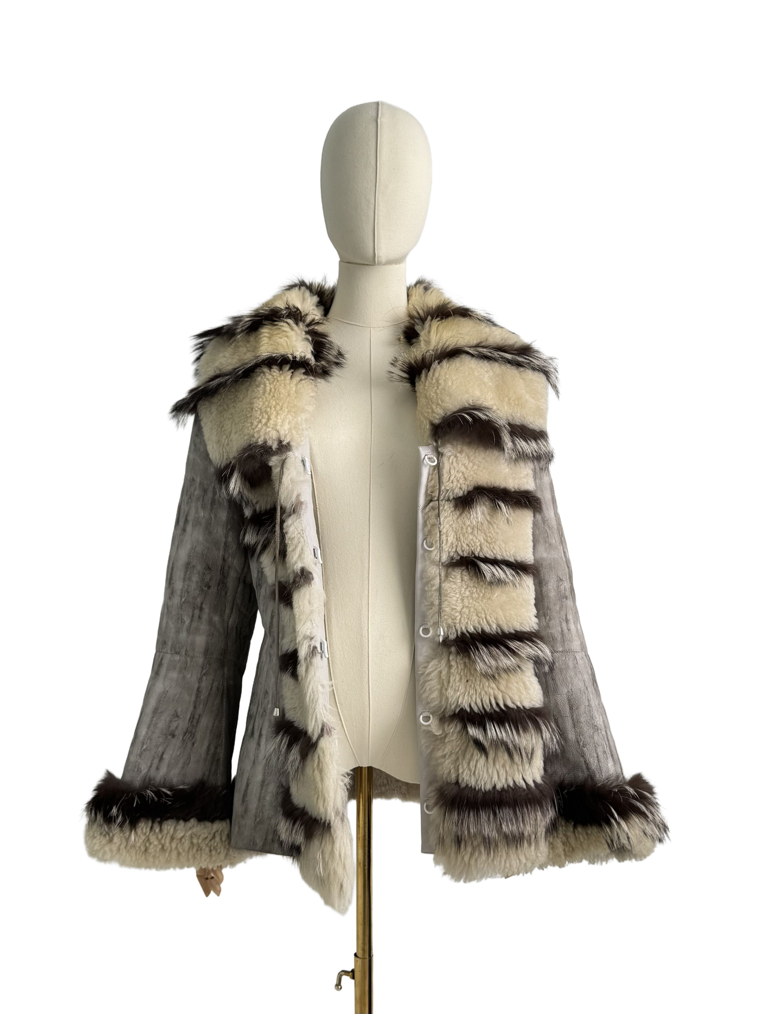 Vintage Vintage Real Sheepskin Coat Size M / US 6-8 / IT 42-44 - 3 Thumbnail