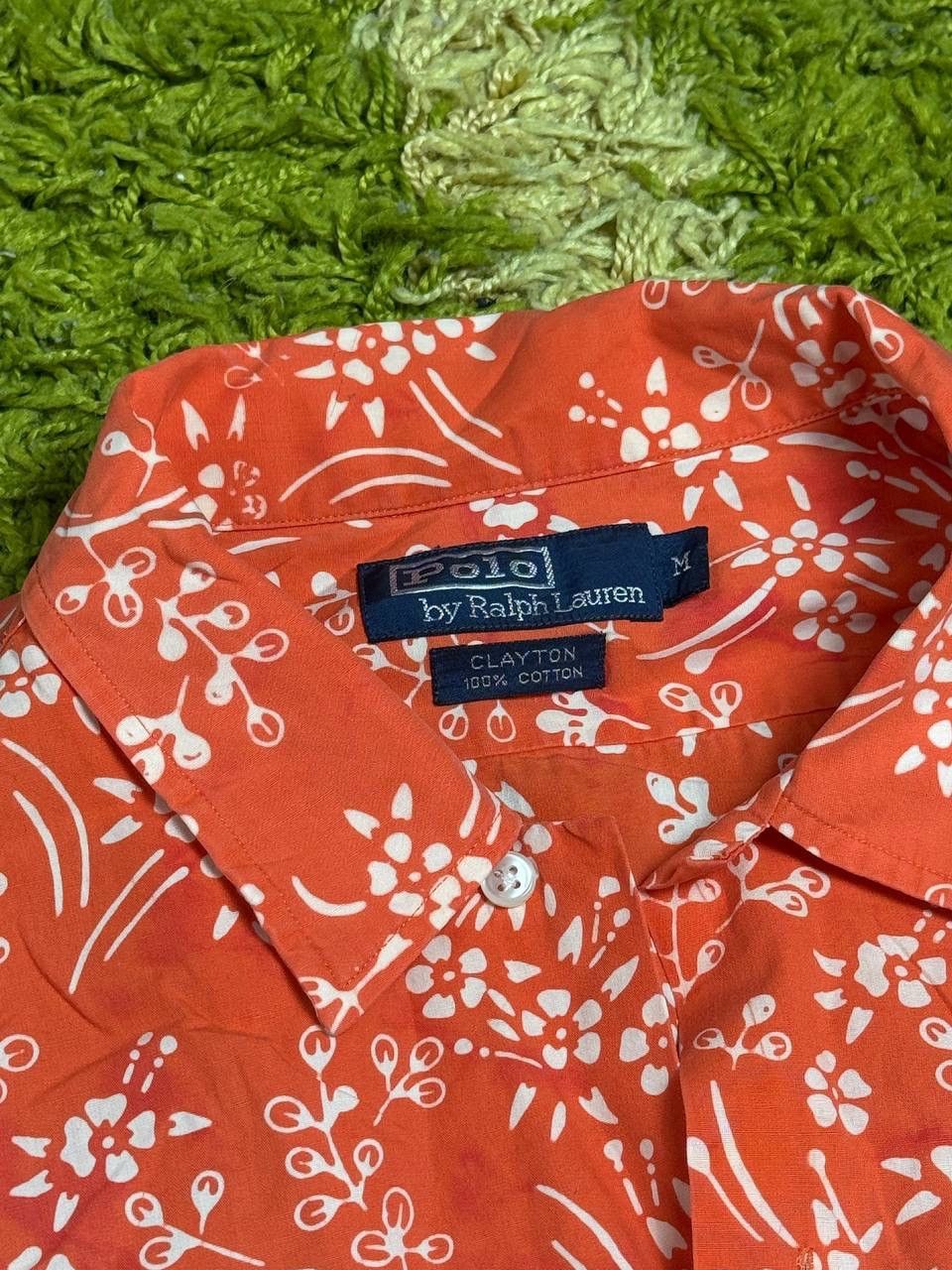 Polo Ralph Lauren Vintage Ralph Lauren Clayton Floral Short Sleeve Size US M / EU 48-50 / 2 - 2 Thumbnail