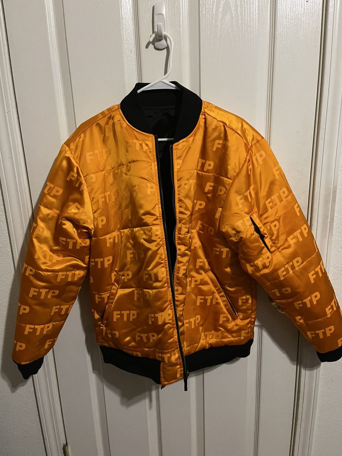 Fuck The Population FTP Reversible Bomber Size US L / EU 52-54 / 3 - 8 Thumbnail