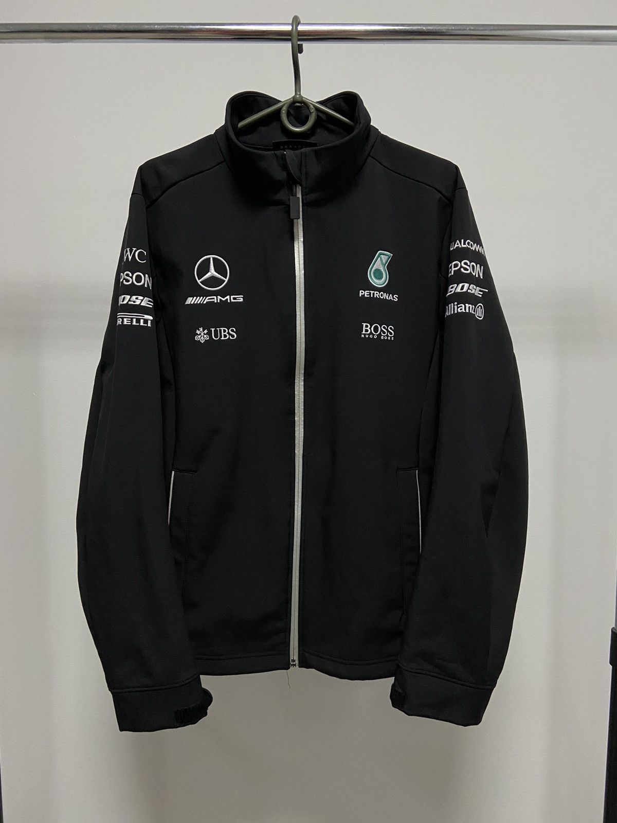 Softshell Jacket Boss Mercedes Jacket Buy Fanatics F1 Mercedes AMG
