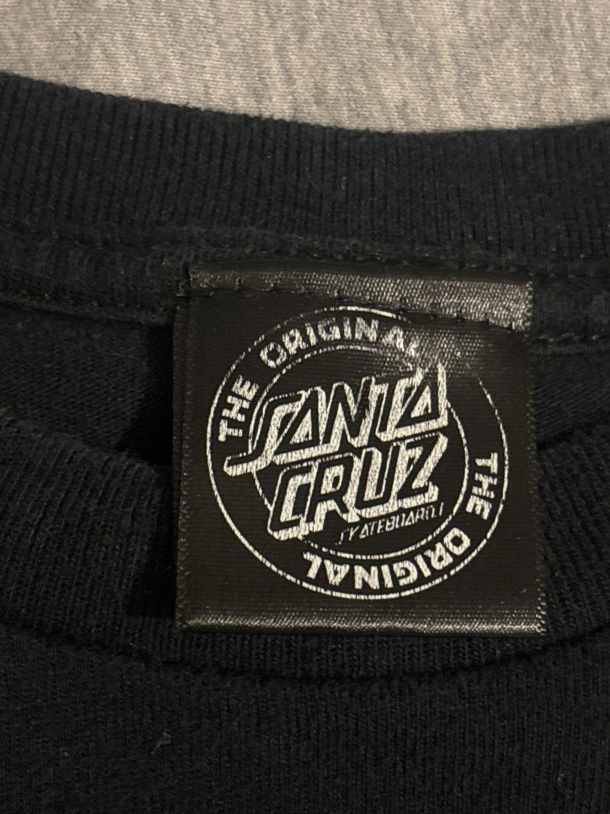Santa Cruz Skateboards Santa cruz black graphic t-shirt Size US S / EU 44-46 / 1 - 5 Thumbnail