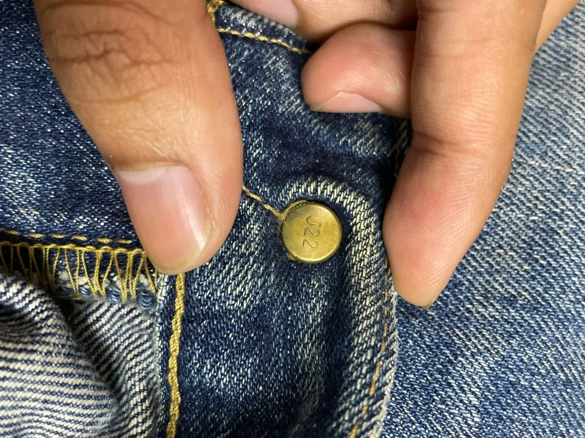 Levi's Vintage 80s Levi’s Big E Salvaged Distressed Cropped Jeans Size US 31 - 20 Thumbnail