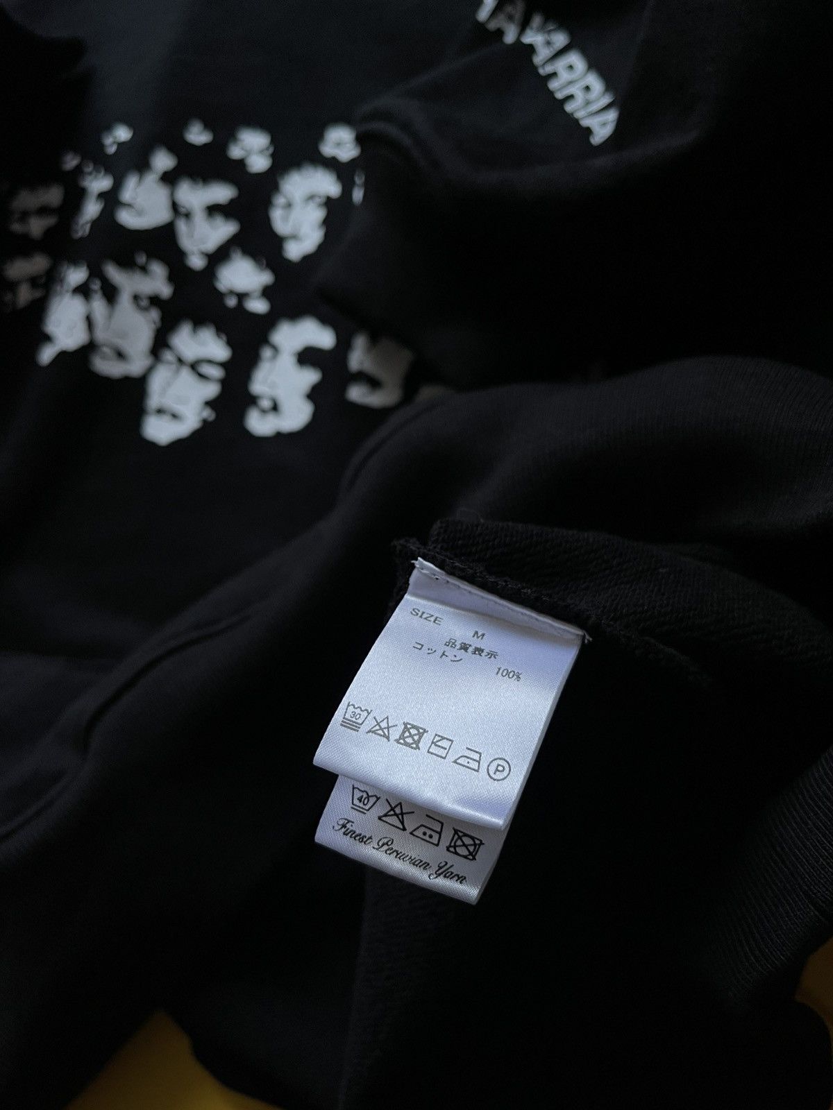 Willy Chavarria WILLY CHAVARRIA CROWD OF HEADS HOODIE Size US M / EU 48-50 / 2 - 9 Thumbnail