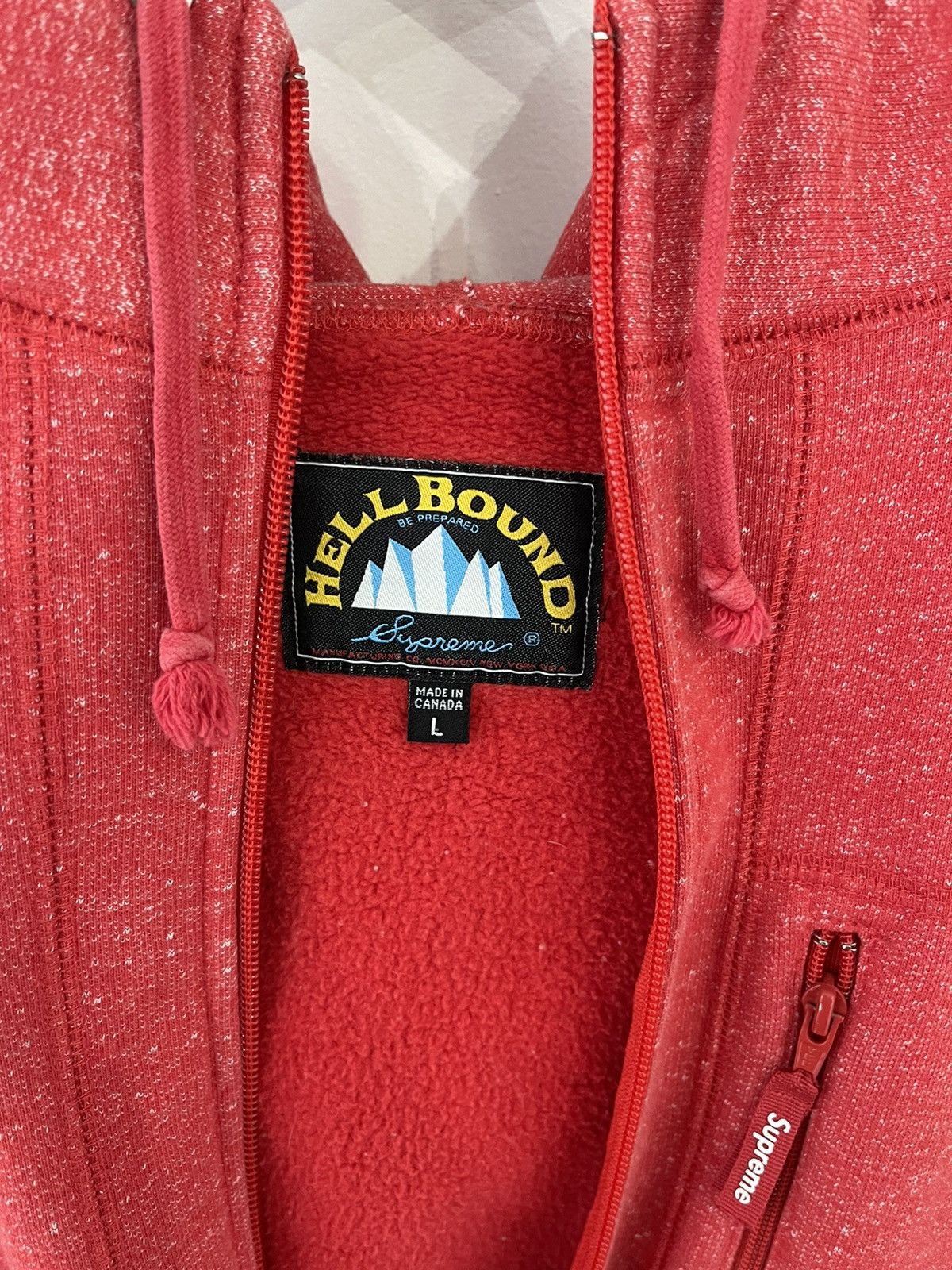 Supreme Hellbound thermal hoodie Size US L / EU 52-54 / 3 - 3 Thumbnail