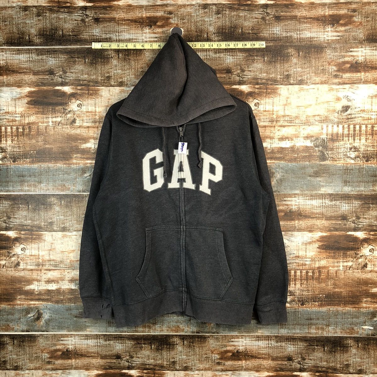 Gap Gap vintage faded Grey sweater Hoodie #A2410 Size US L / EU 52-54 / 3 - 1 Thumbnail