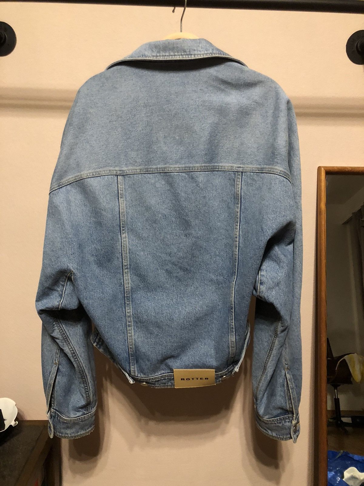 image of Botter Runway Denim Jacket in Blue, Men's (Size Small)