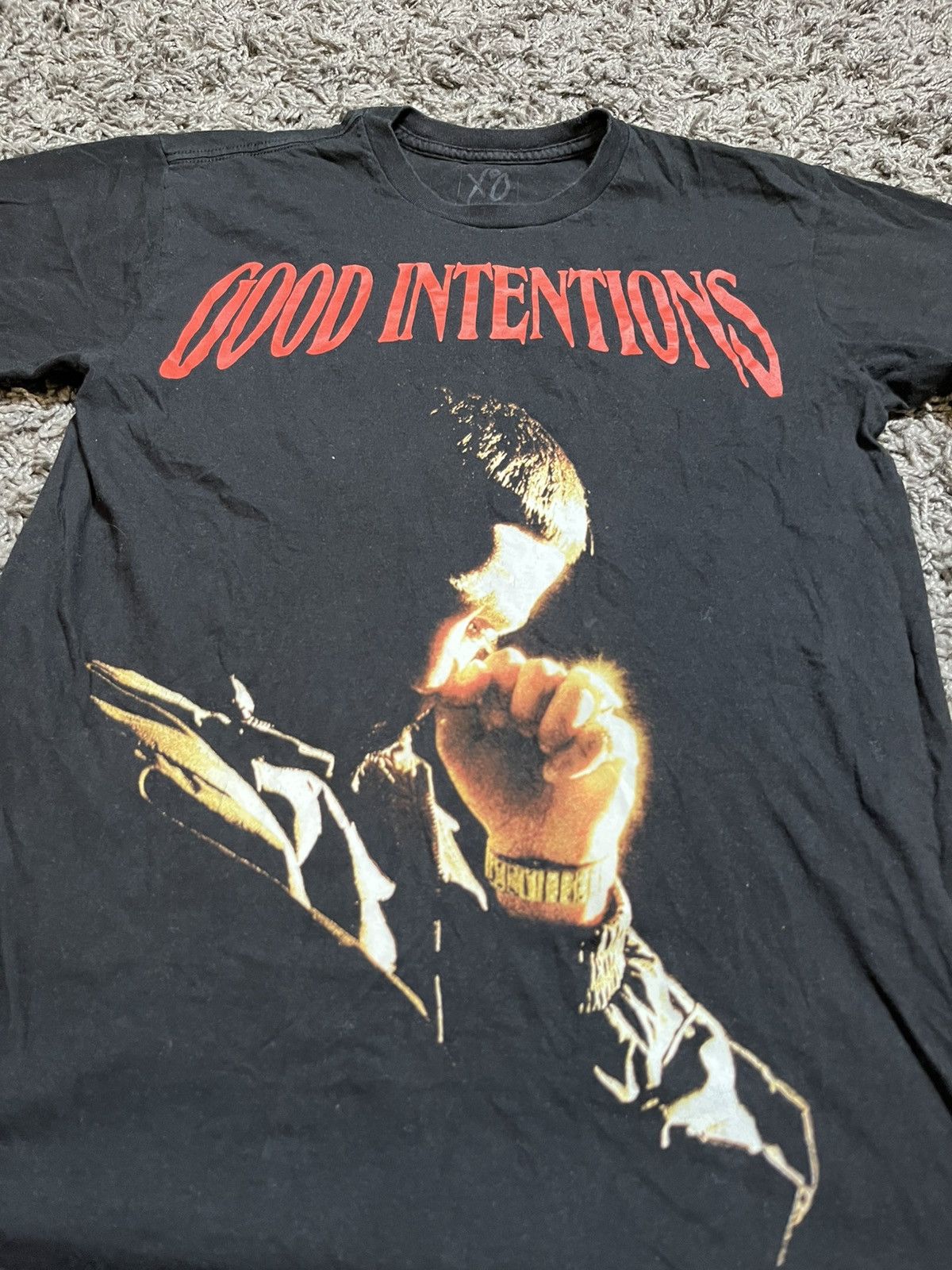 XO XO GOOD INTENTIONS x NAV PROMO RAP ALBUM COTTON T-SHIRT Size US M / EU 48-50 / 2 - 2 Thumbnail
