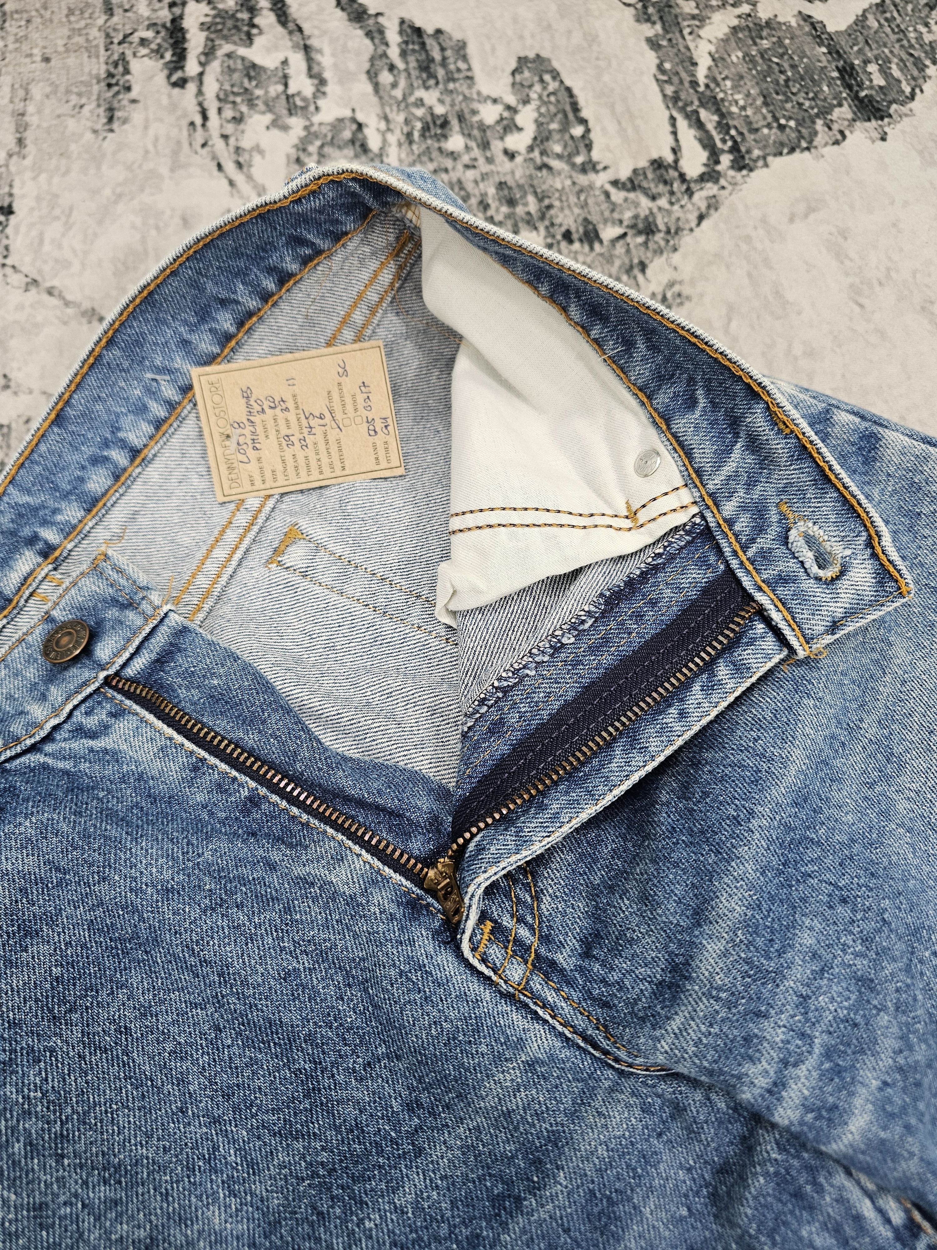 Levi's Vintage Clothing Vtg LEVIS 505 Straight Cut Faded Blue Jeans L0558 Size 30X29 Size US 30 / EU 46 - 10 Thumbnail